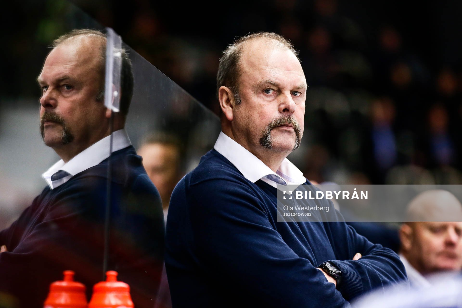 Leksands tränare Per-Erik Johnsson