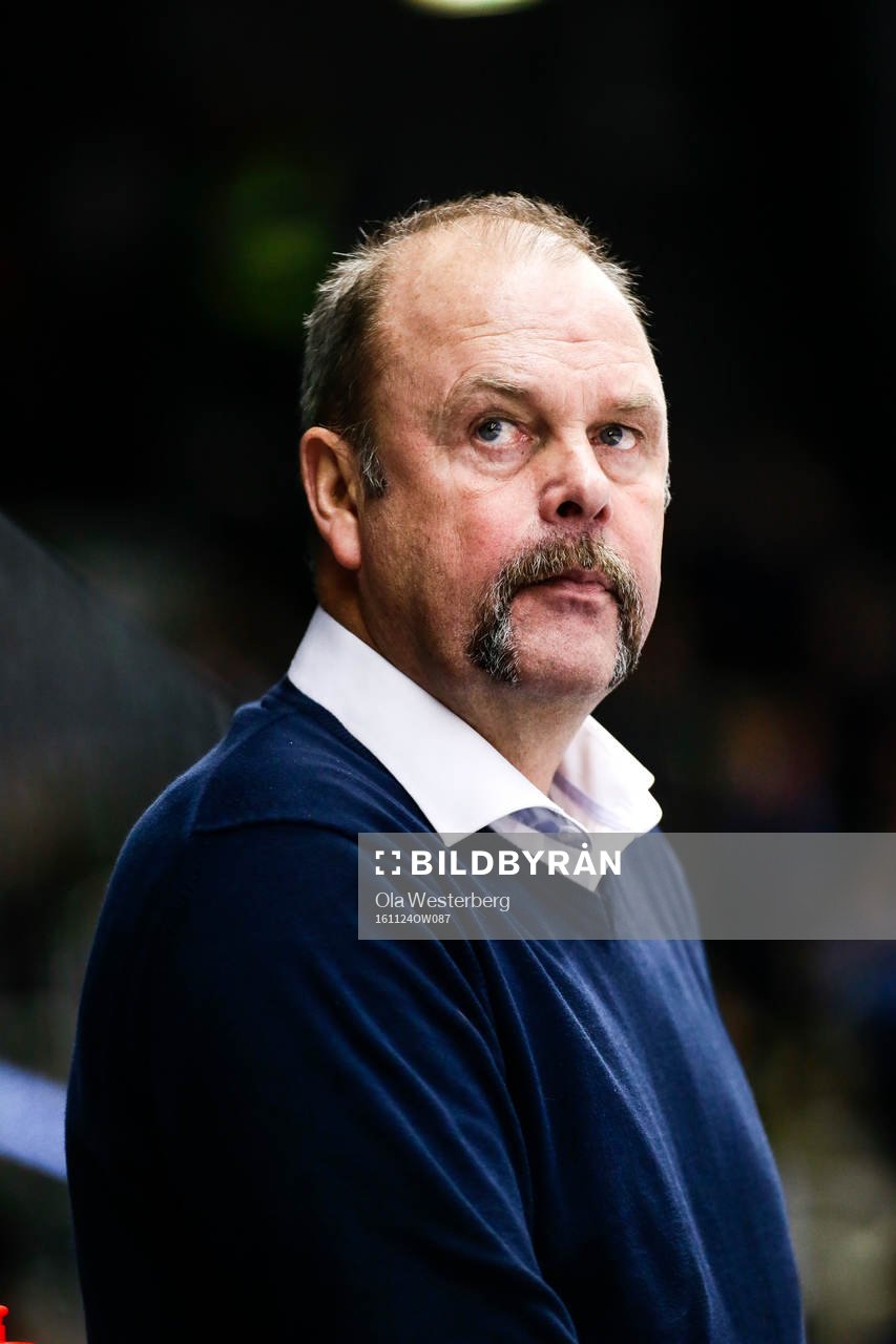 Leksands tränare Per-Erik Johnsson