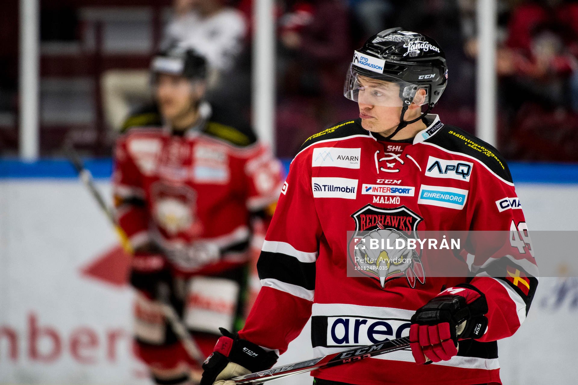 Malmö Redhawks Rhett Rakhshani deppar