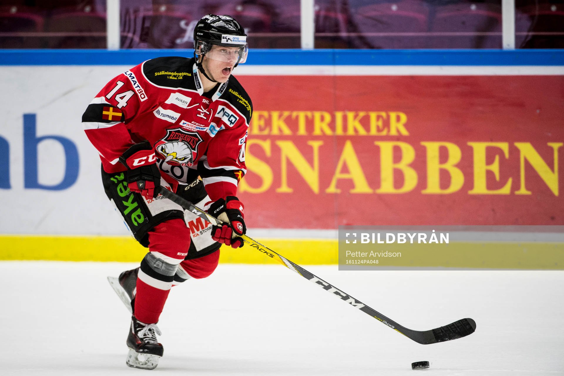 Malmö Redhawks Carl-Johan Lerby