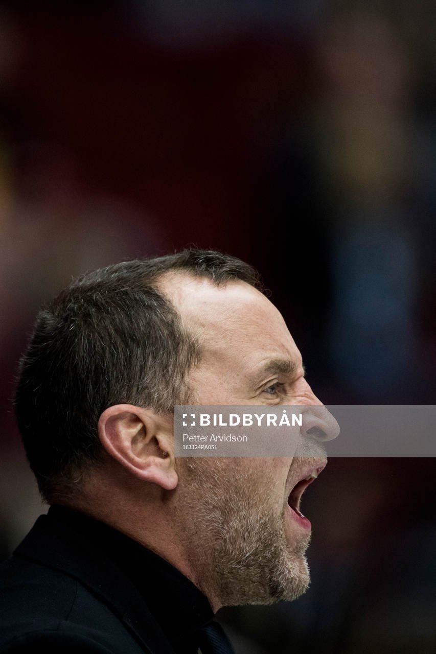 Brynäs tränare Thomas Berglund