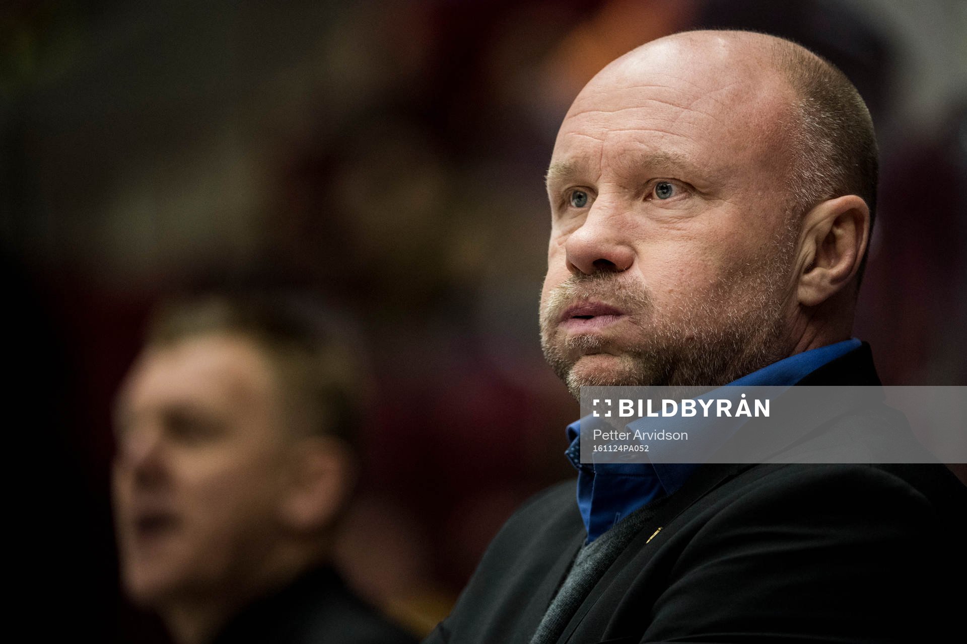 Malmö Redhawks tränare Peter Andersson deppar