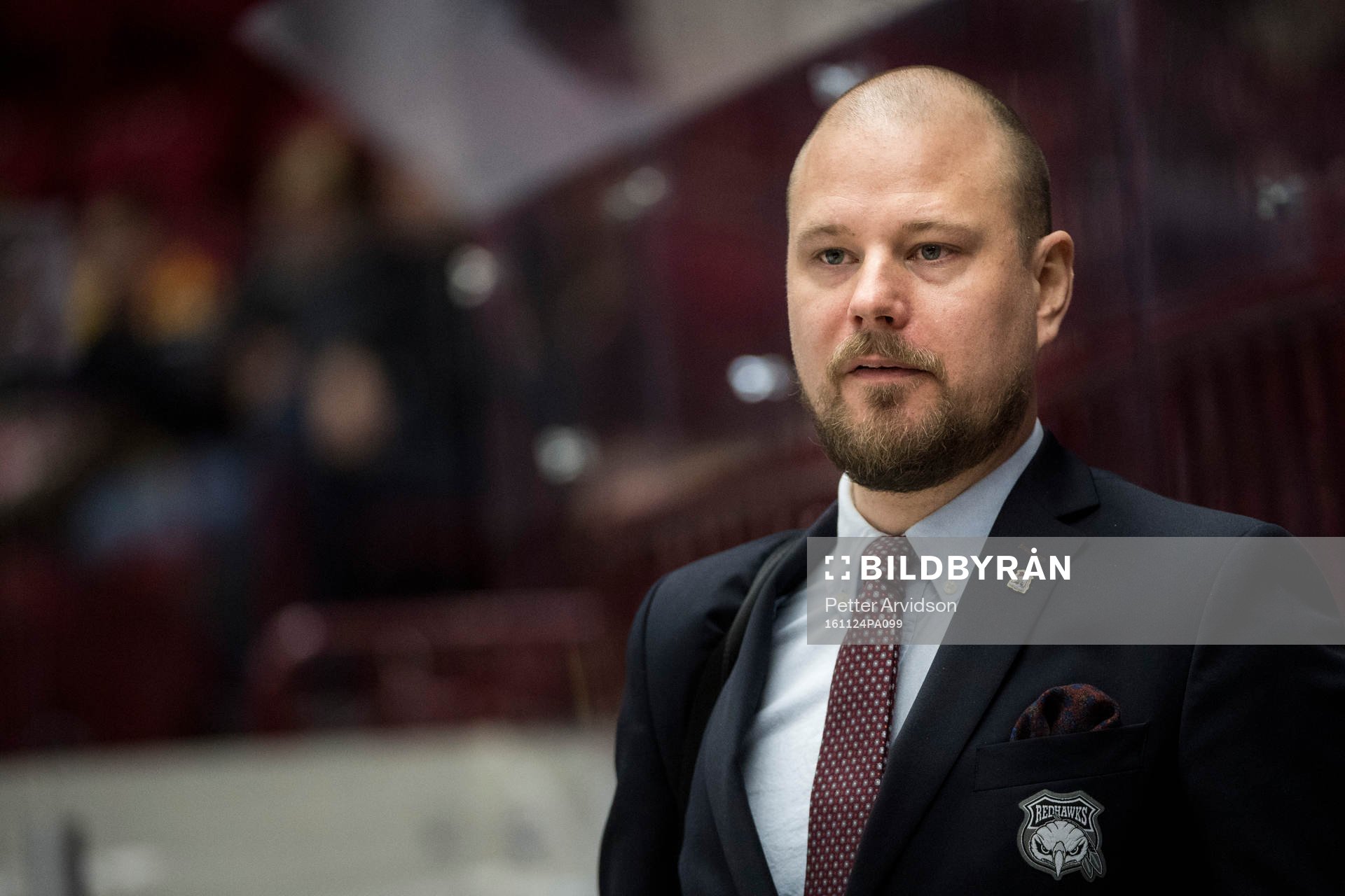 Malmö Redhawks målvaktstränare Andreas Eriksson