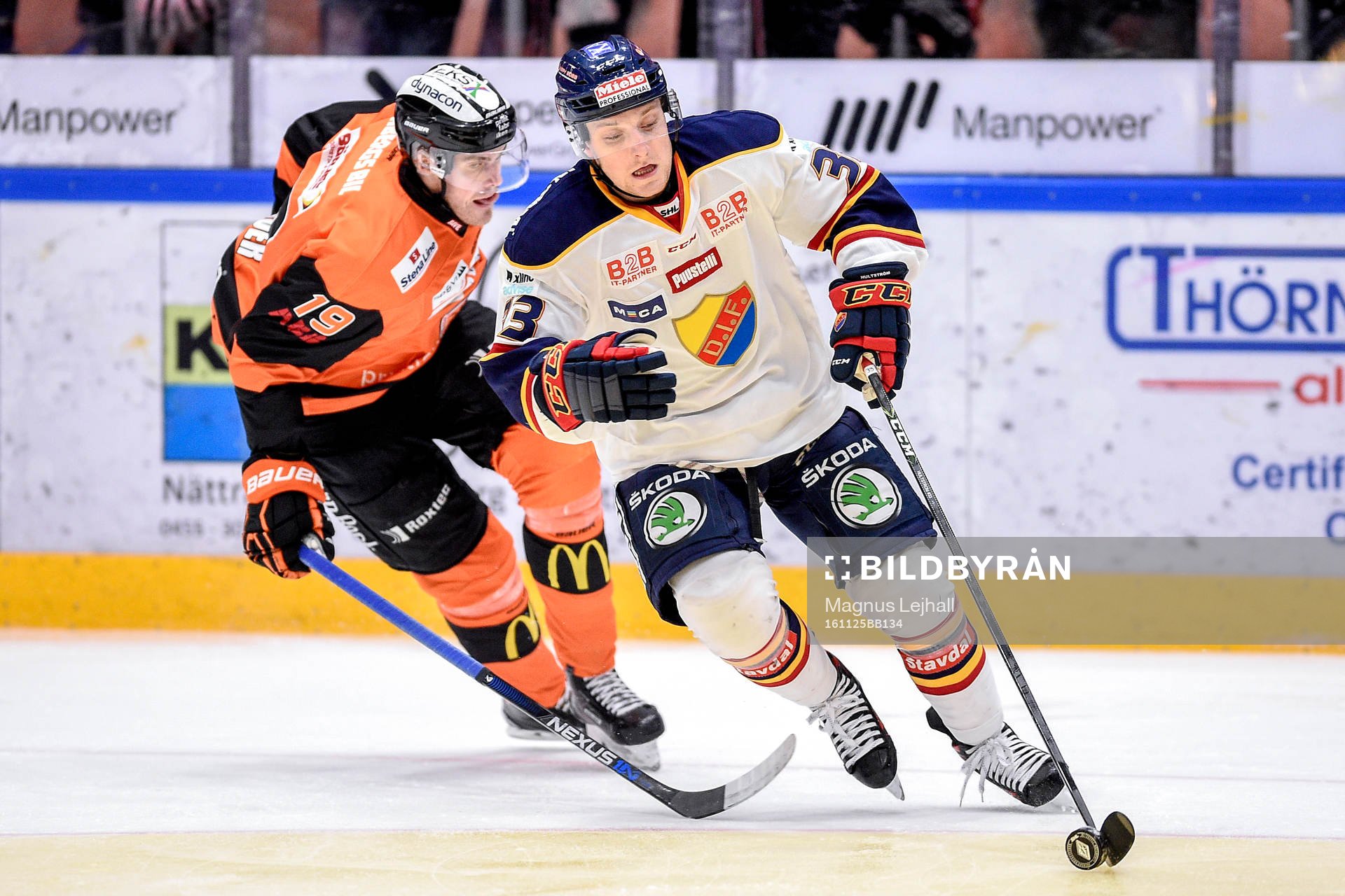 Karlskronas Kristoffer Söder och Djurgårdens Linus