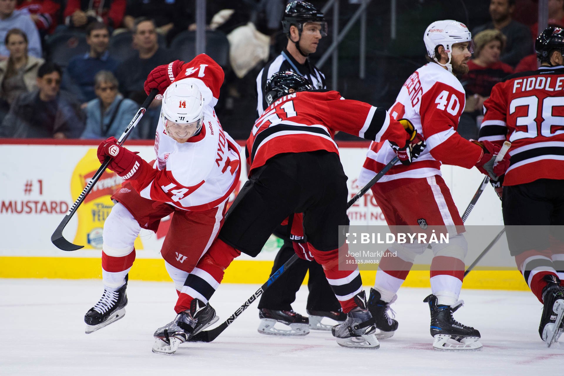 Detroits Gustav Nyquist och Henrik Zetterberg