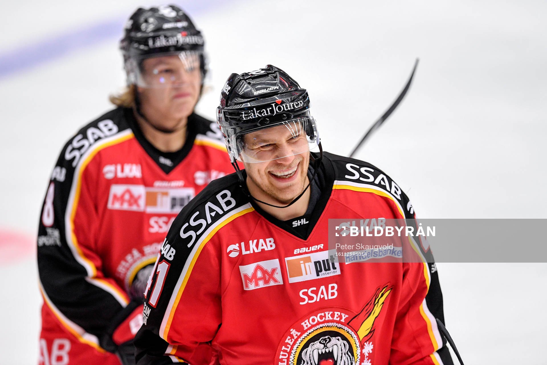 Luleås Ilari Melart jublar