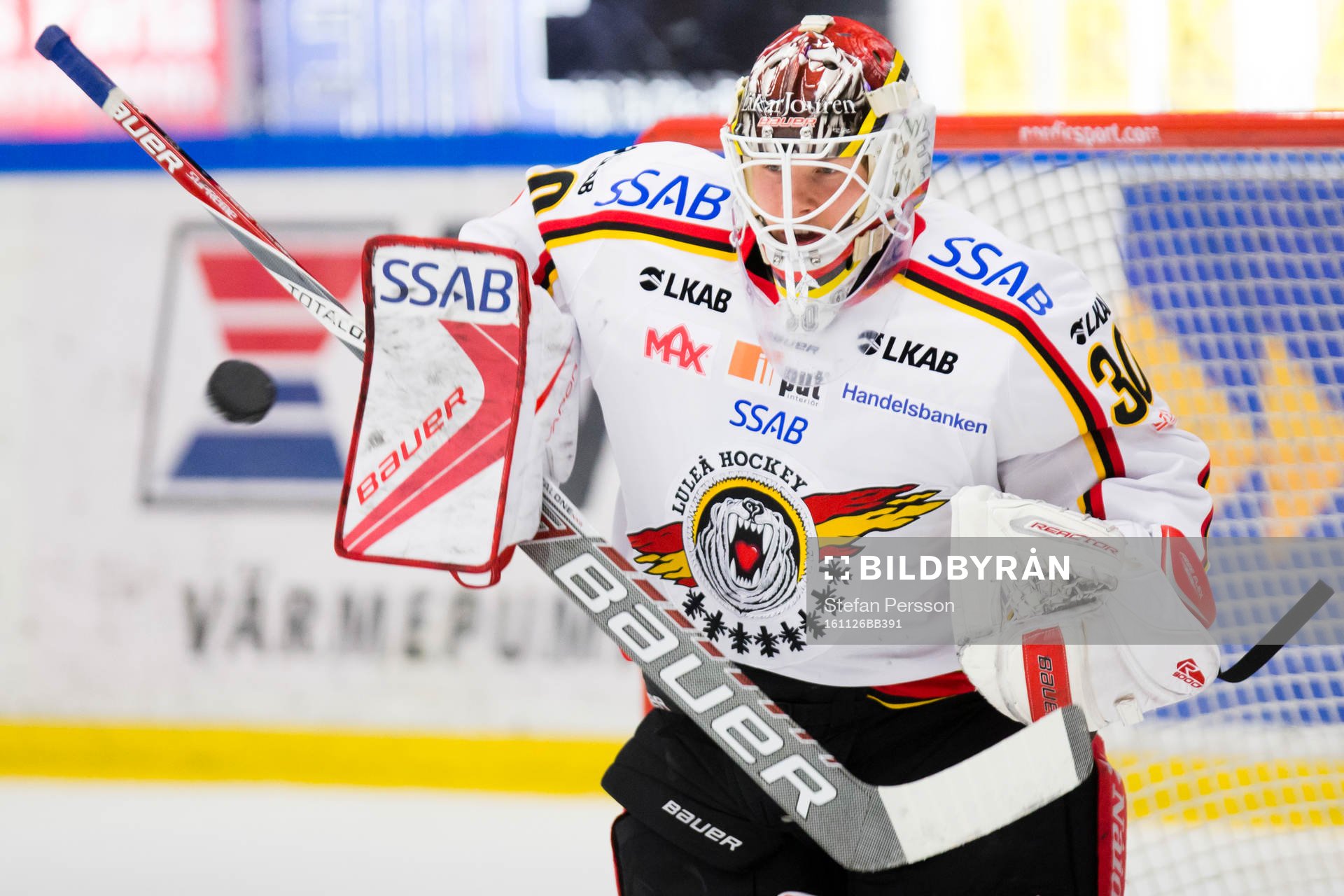 Luleås målvakt Filip Gustavsson