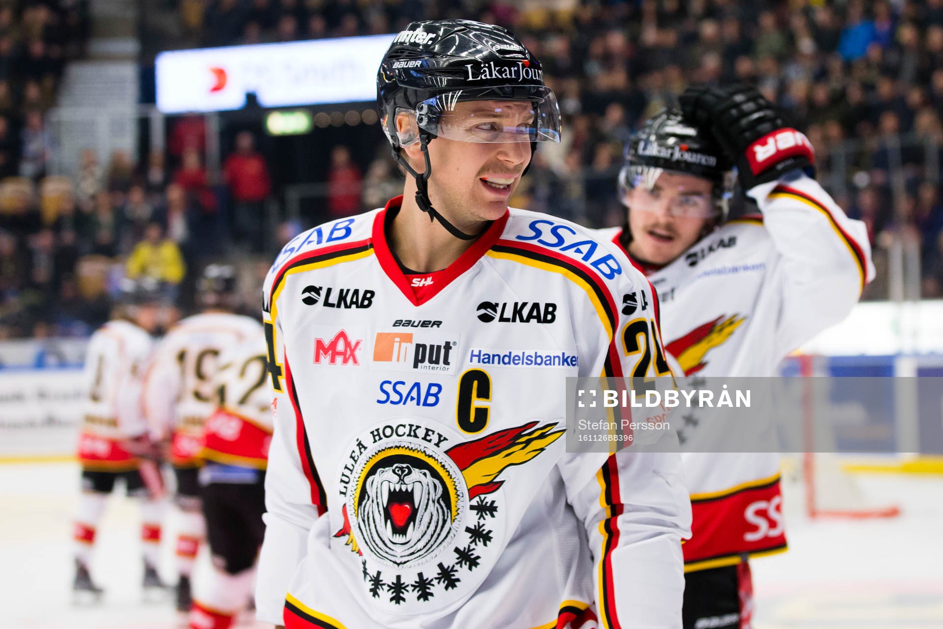 Luleås Johan Harju och Oscar Engsund