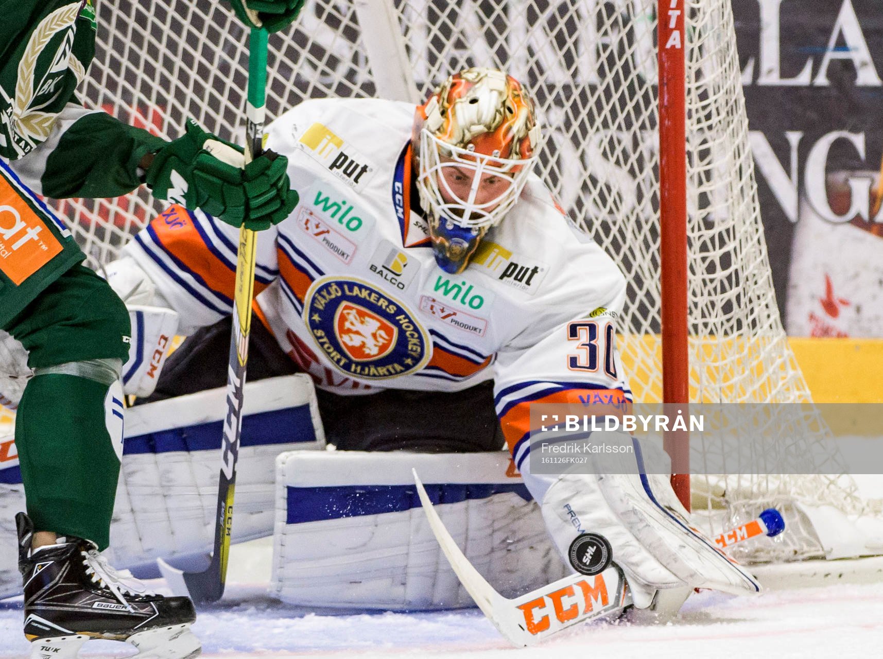 Växjös målvakt Joacim Eriksson