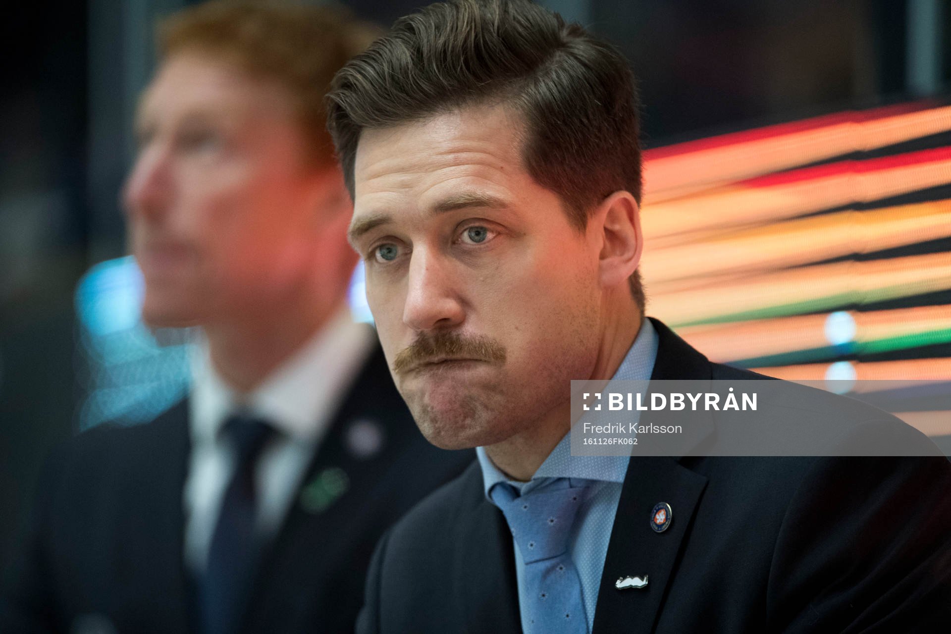 Växjös tränare Sam Hallam