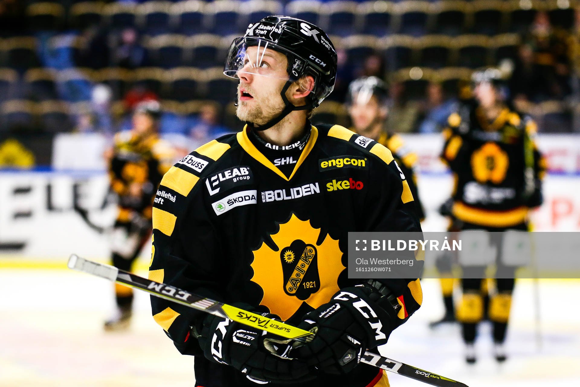 Skellefteås Oscar Möller jublar