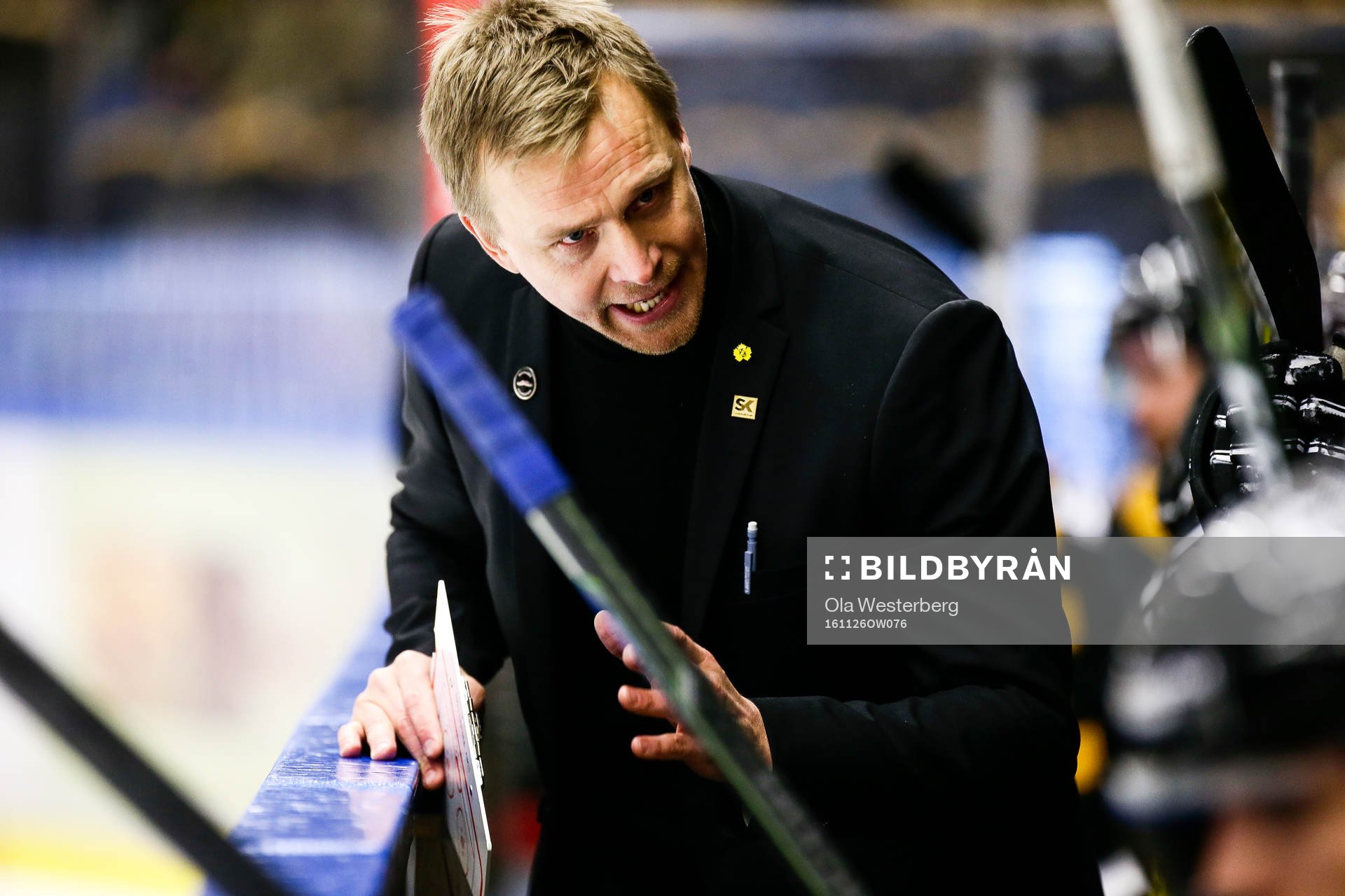Skellefteås assisterande tränare Bert Robertsson