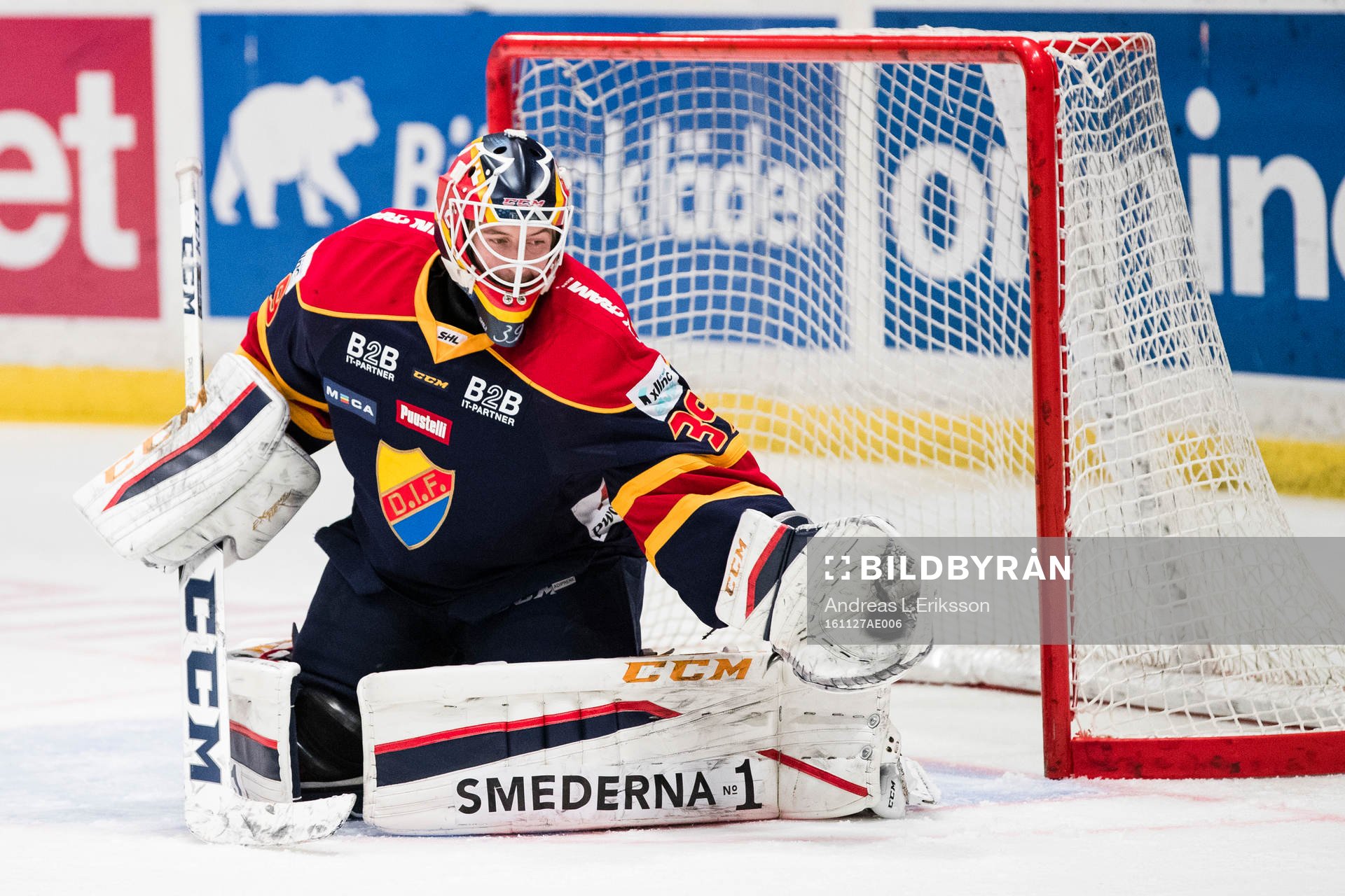 Djurgårdens målvakt Adam Reideborn