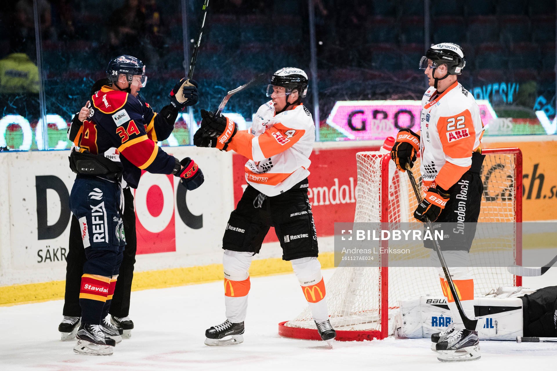 Djurgårdens Daniel Brodin i bråk med Karlskronas Victor
