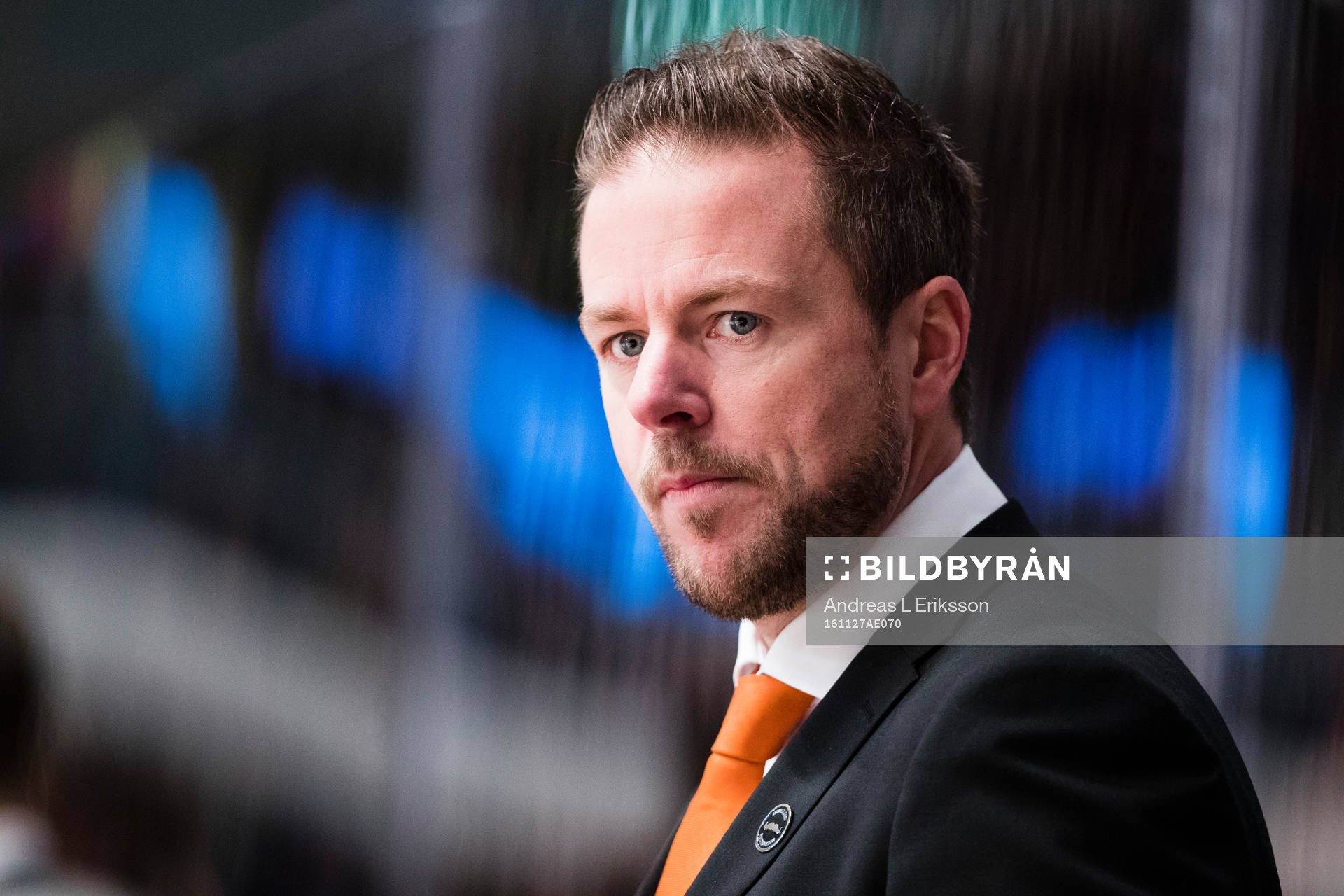 Karlskronas assisterande tränare Mikael Aaro