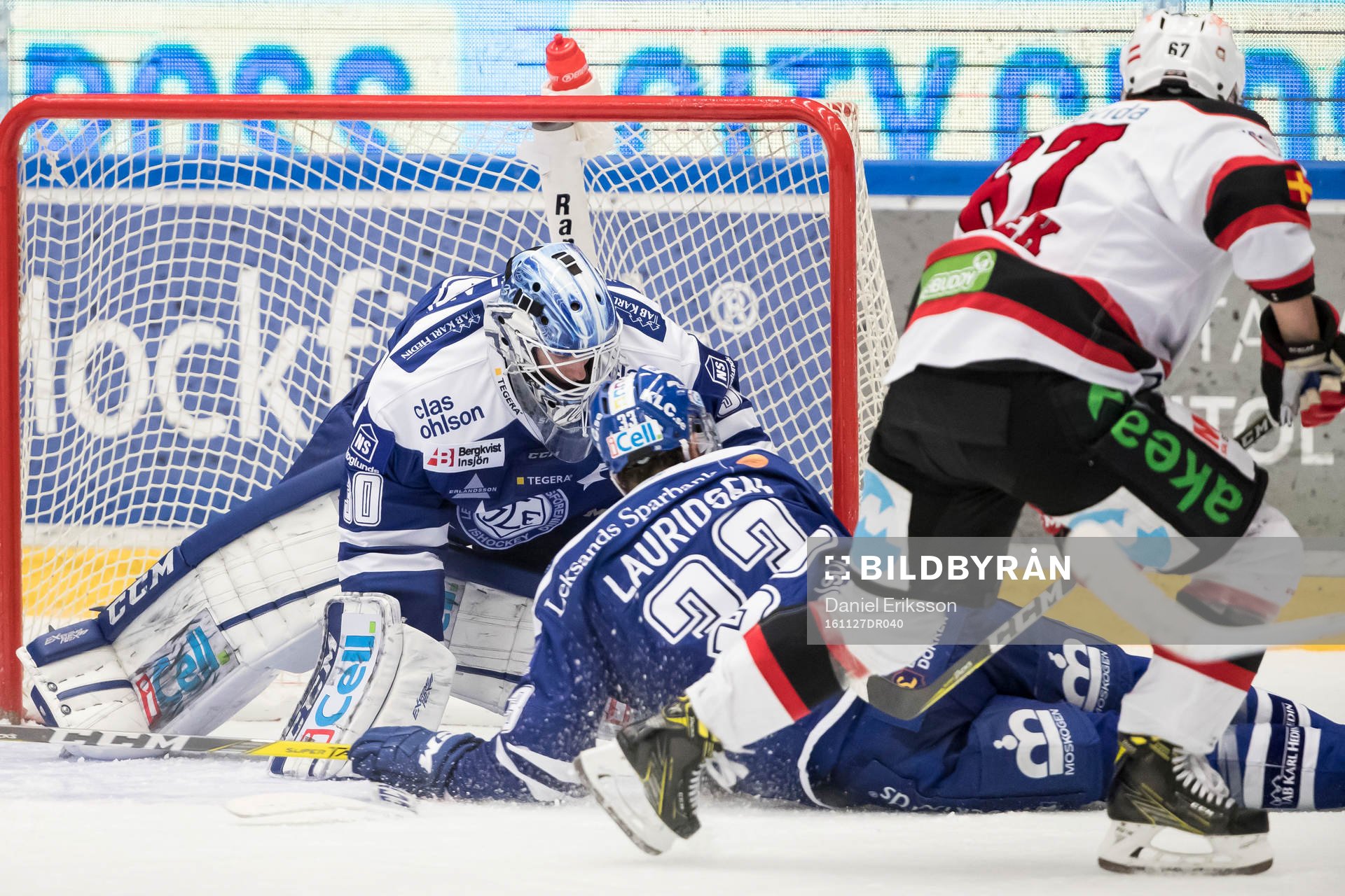 Leksands Markus Lauridsen och Malmö Redhawks Konstantin
