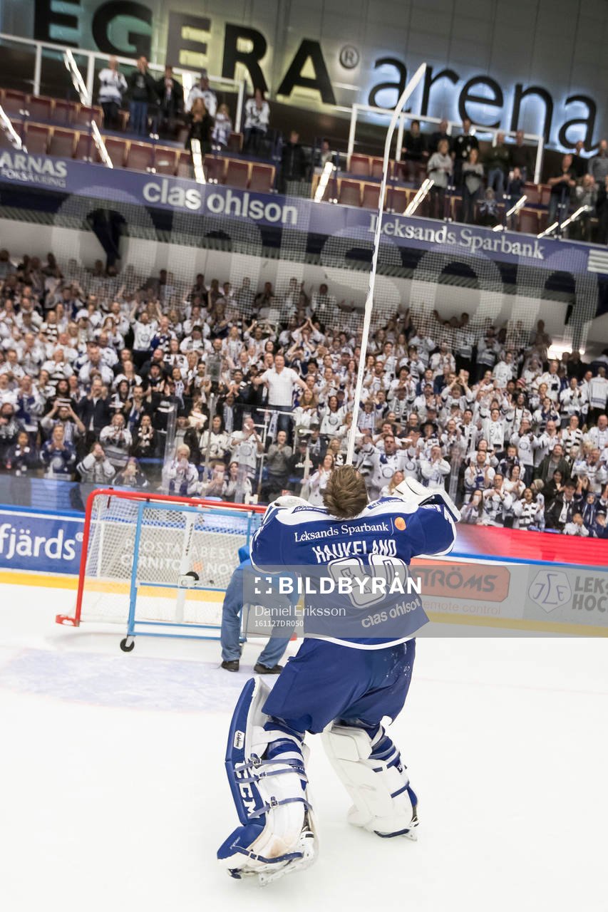 Leksands målvakt Henrik Haukeland