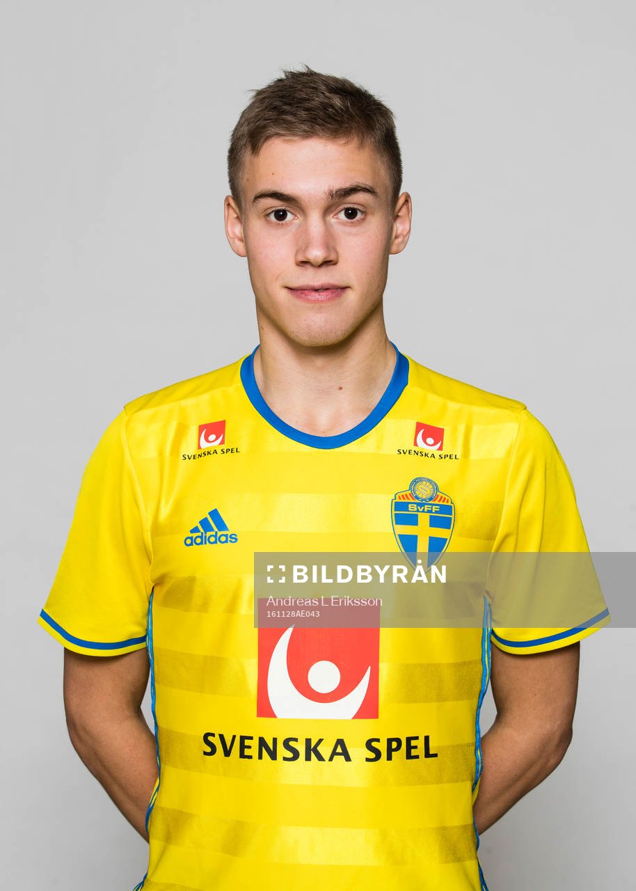 Andreas Hedman i P17/99-landslaget