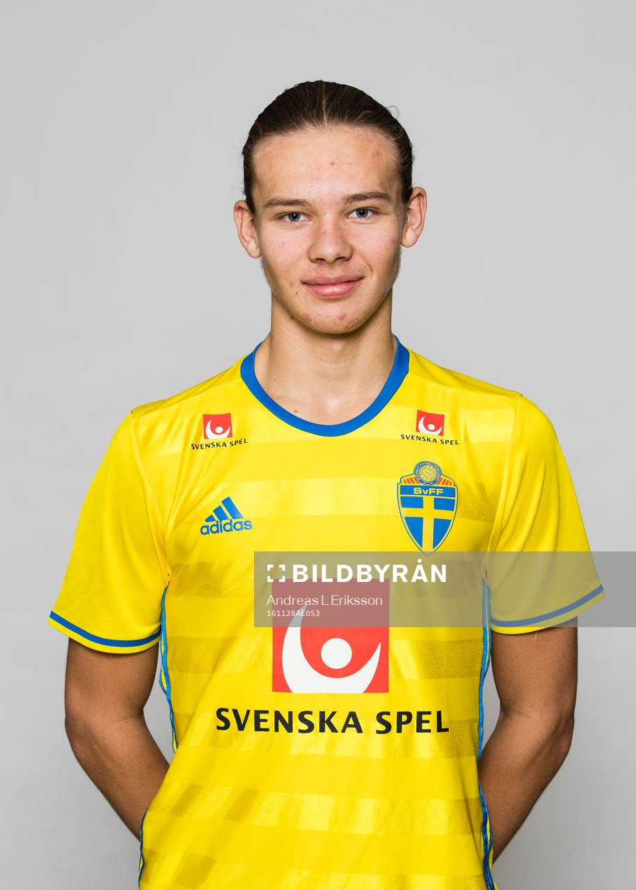 Arvid Brorsson i P17/99-landslaget