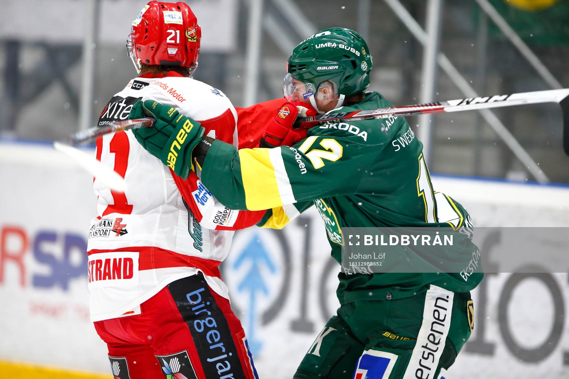 Almtunas Ludwig Blomstrand i bråk med Björklövens Niklas