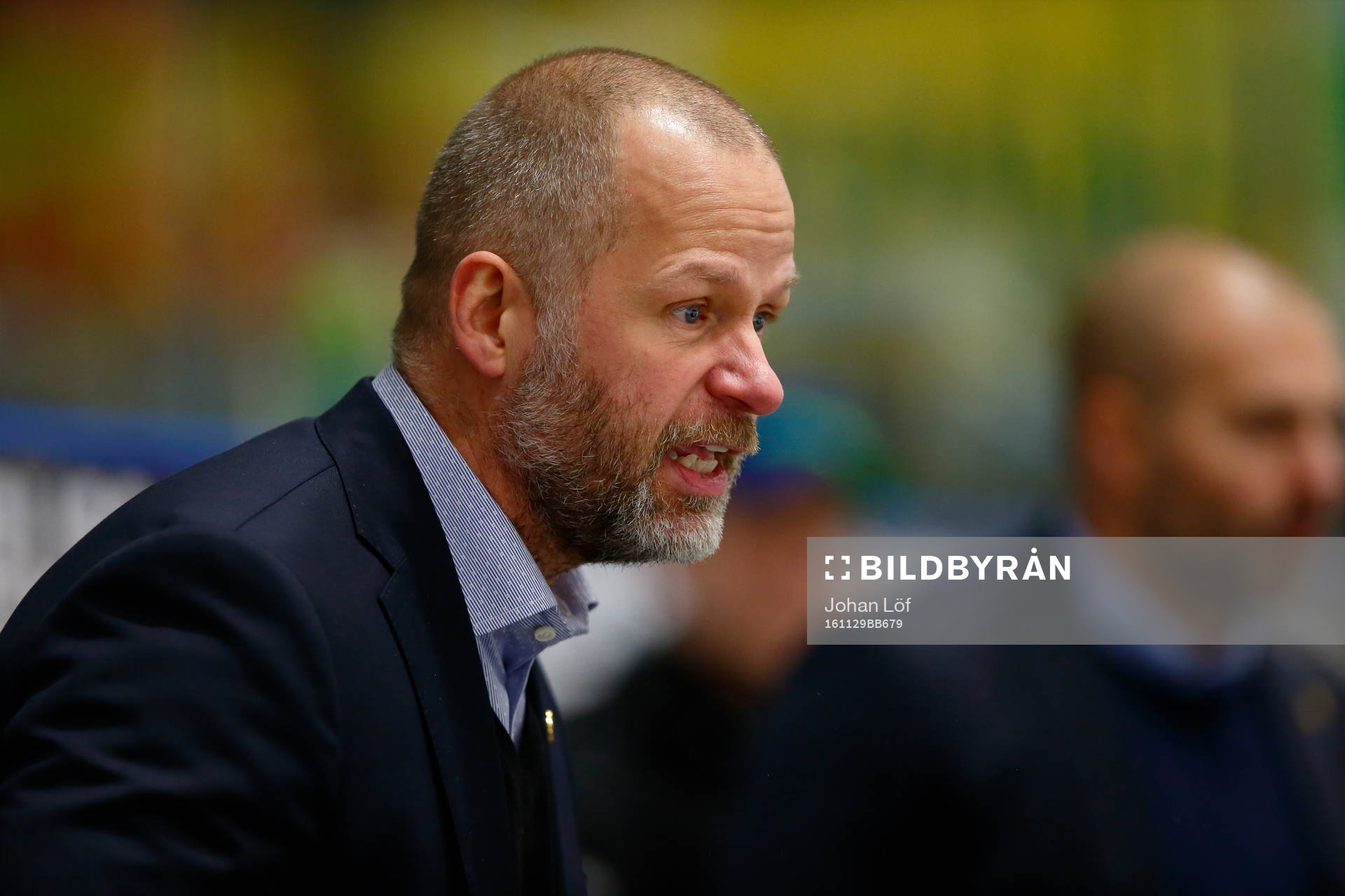 Björklövens tränare Markus Åkerblom