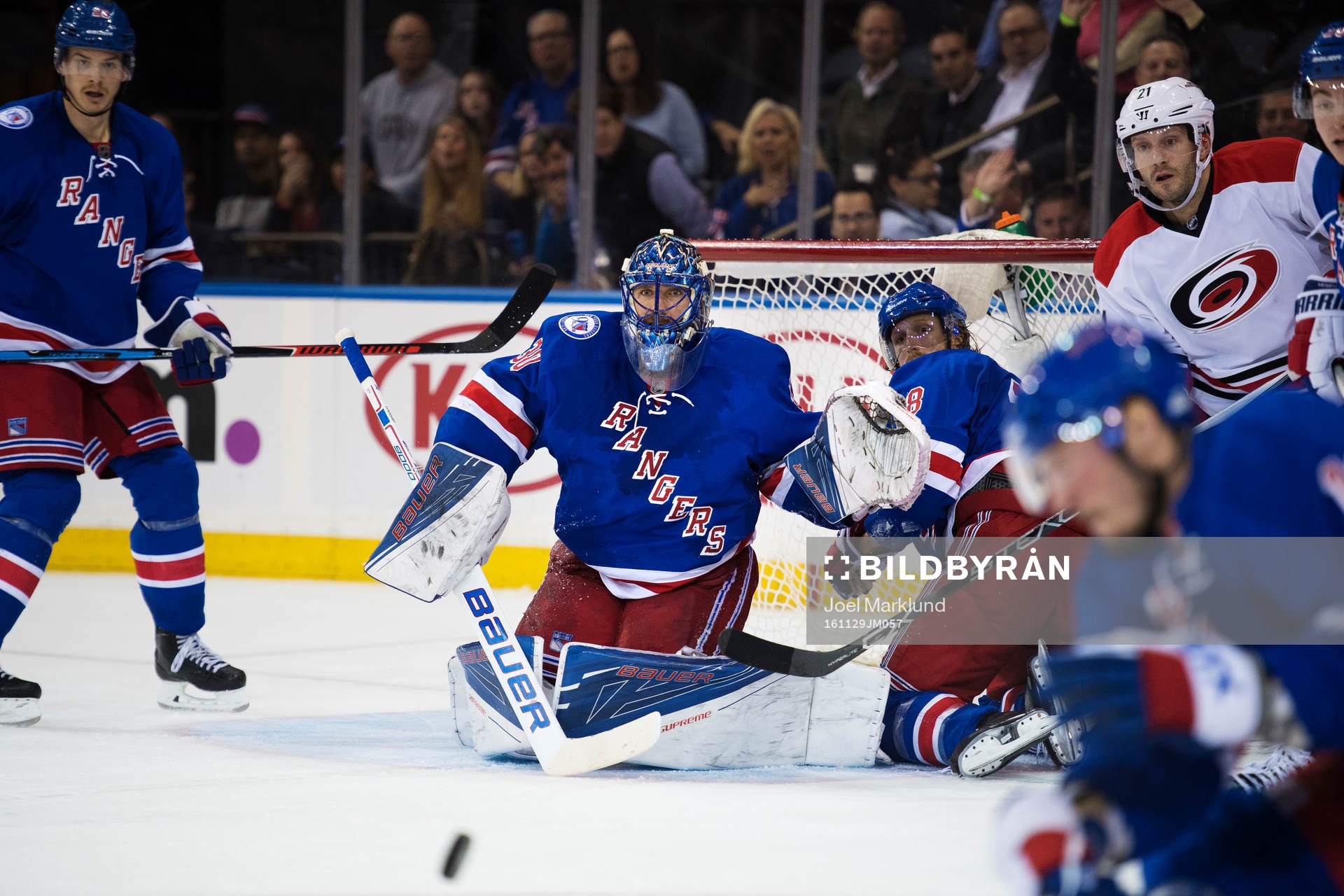 New Yorks målvakt Henrik Lundqvist