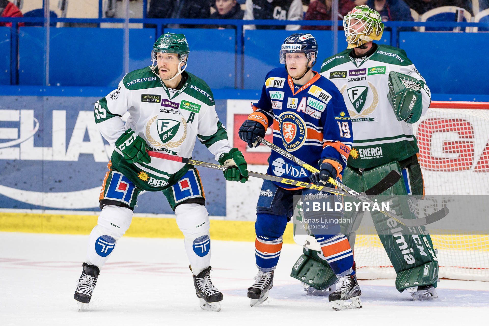 Färjestads Ole-Kristian Tollefsen och Tuomas Kiiskinen