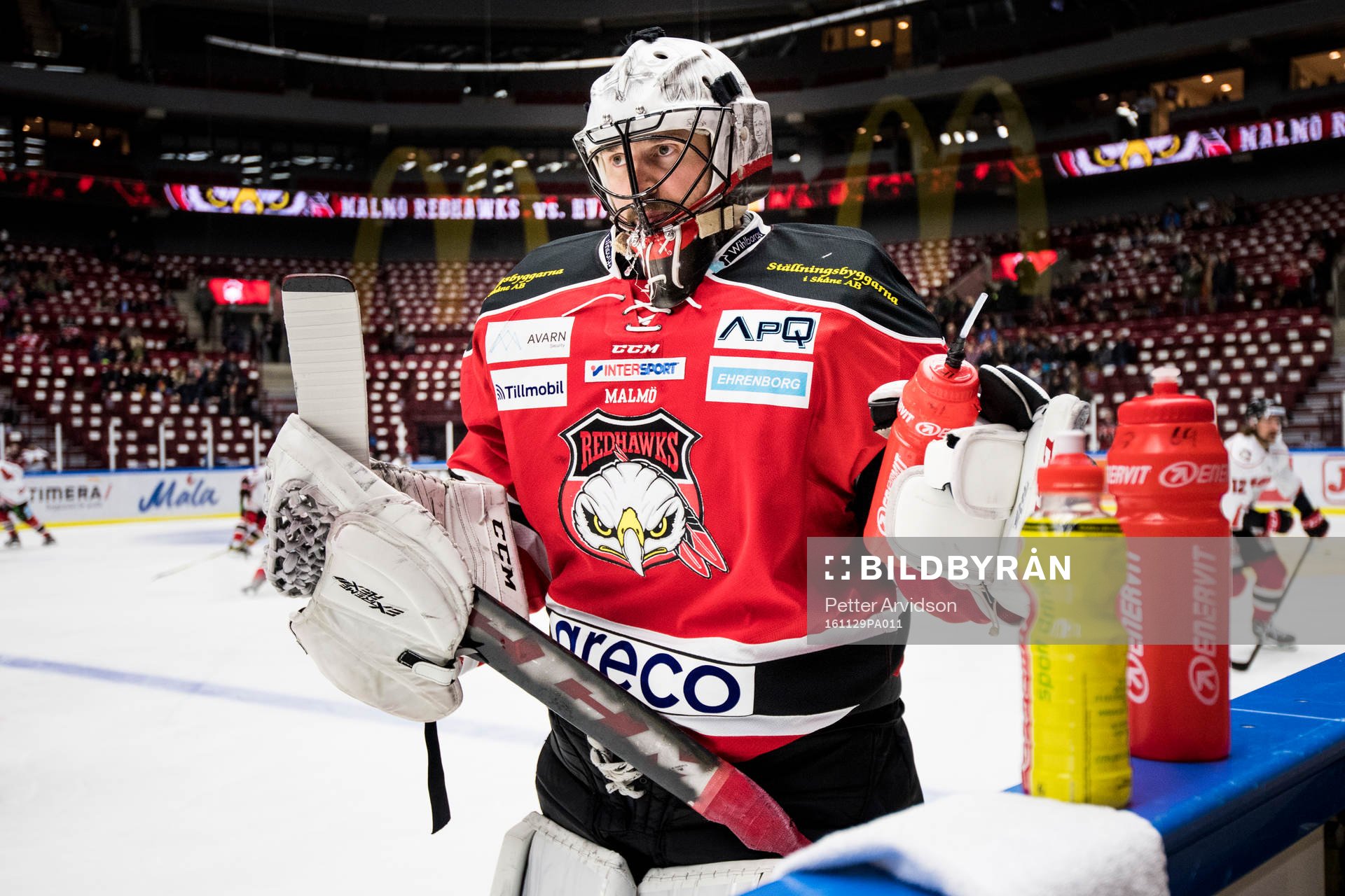 Malmö Redhawks målvakt Cristopher Nihlstorp