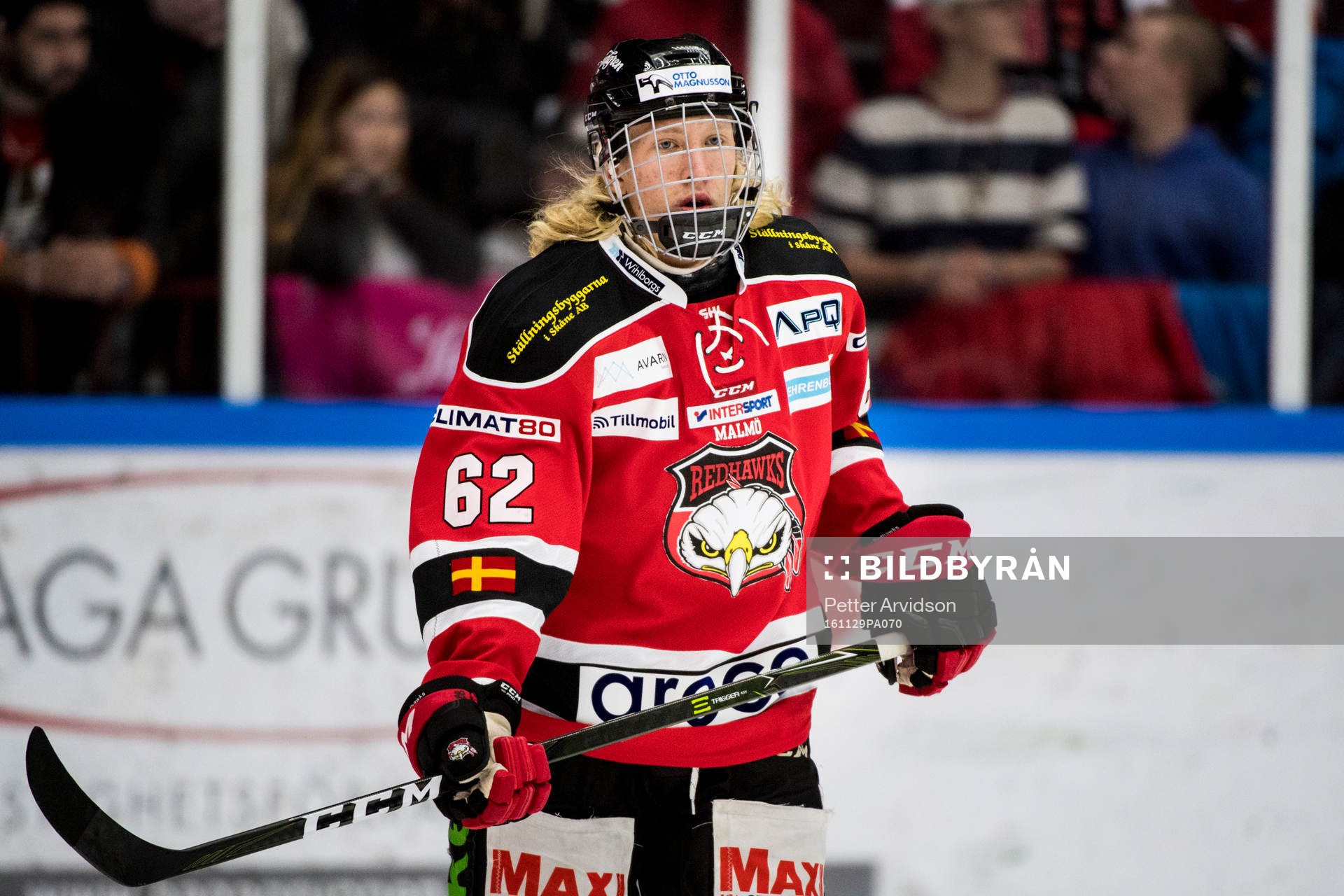 Malmö Redhawks Marcus Sylvegård