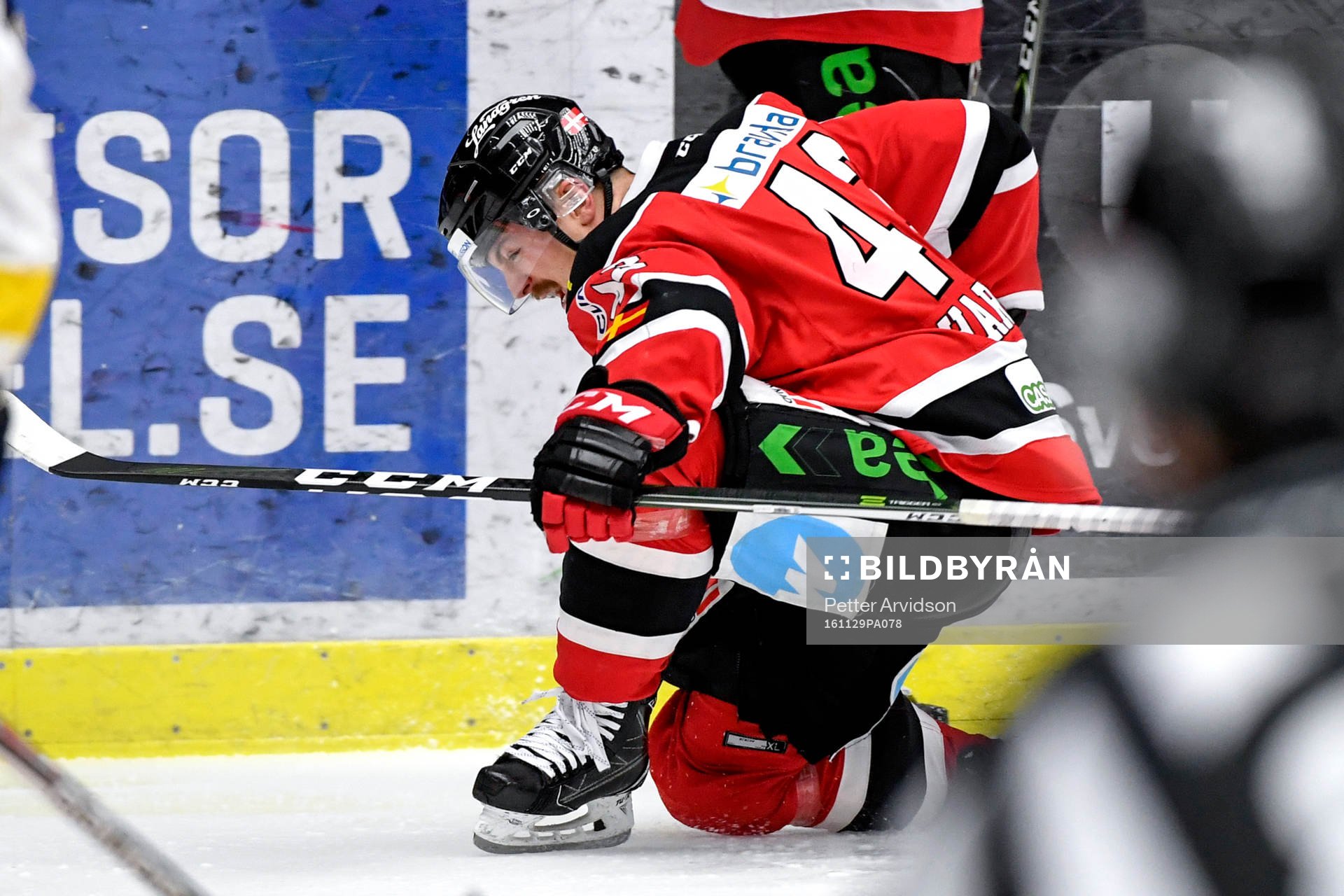 Malmö Redhawks Nichlas Hardt jublar