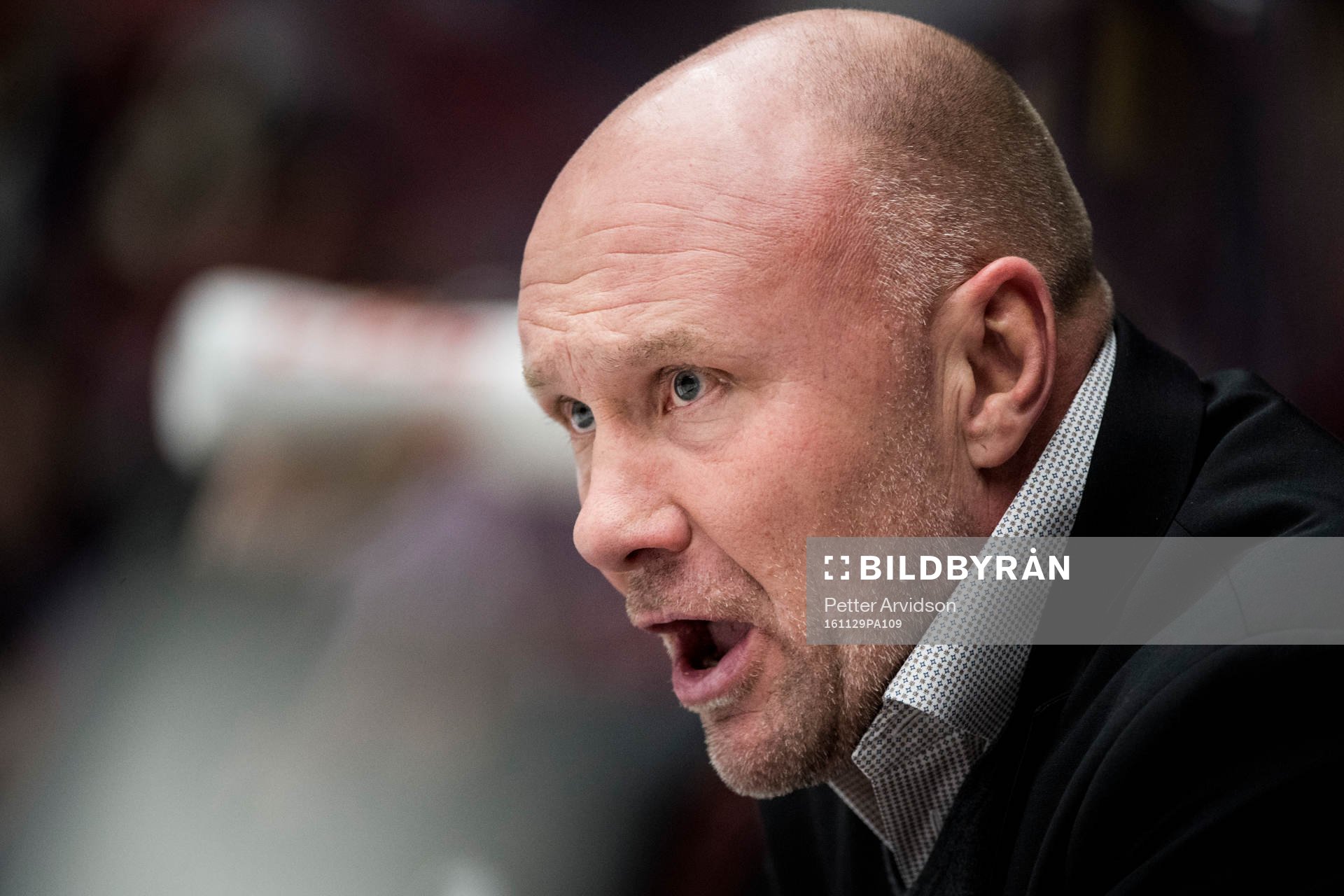 Malmö Redhawks tränare Peter Andersson