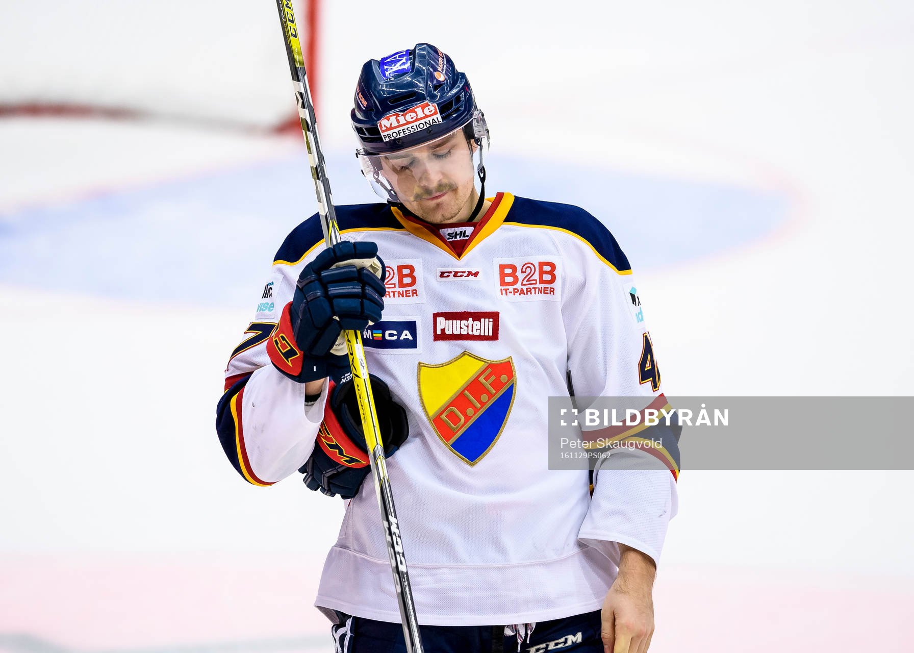 Djurgårdens Linus Johansson deppar