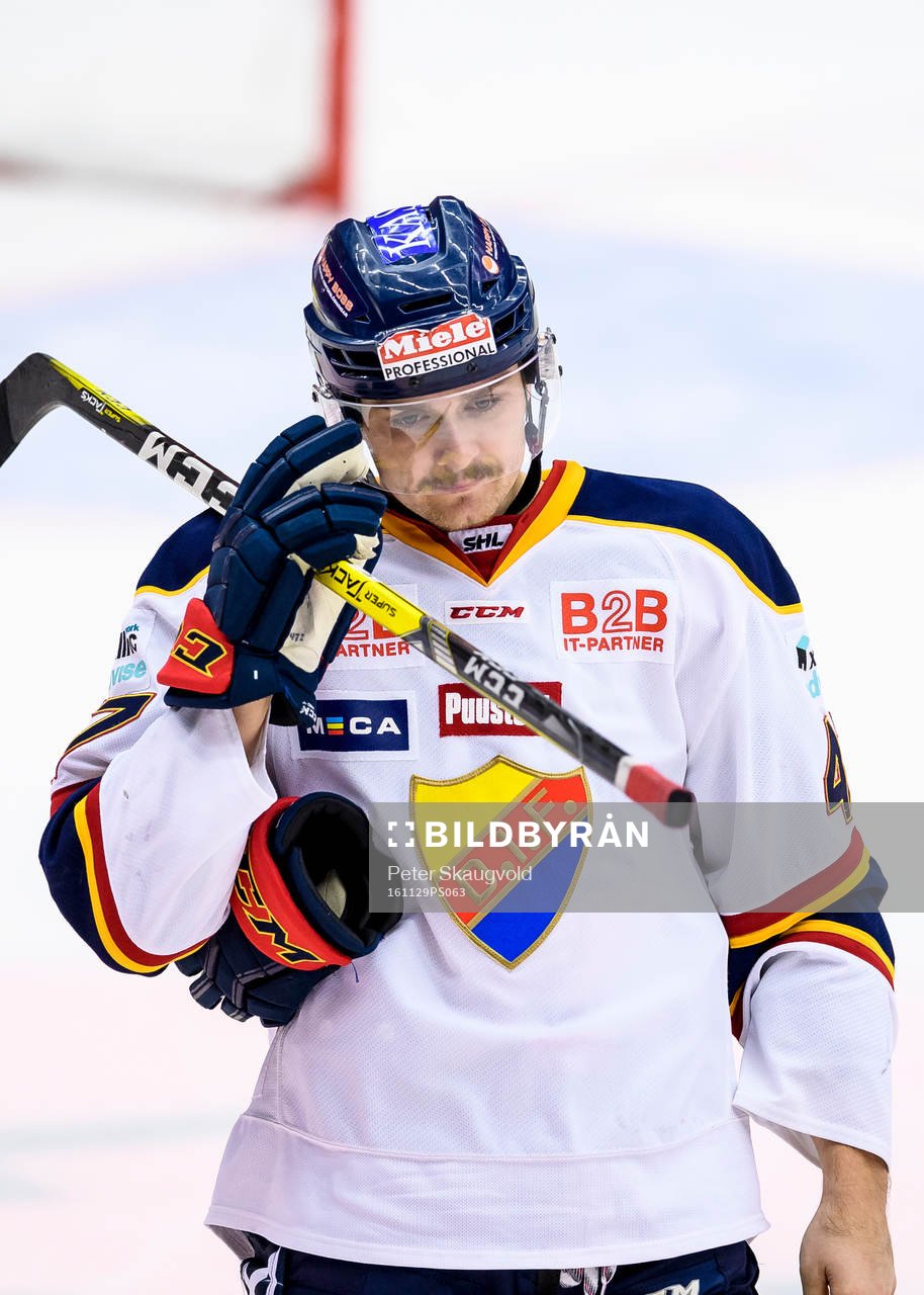 Djurgårdens Linus Johansson deppar