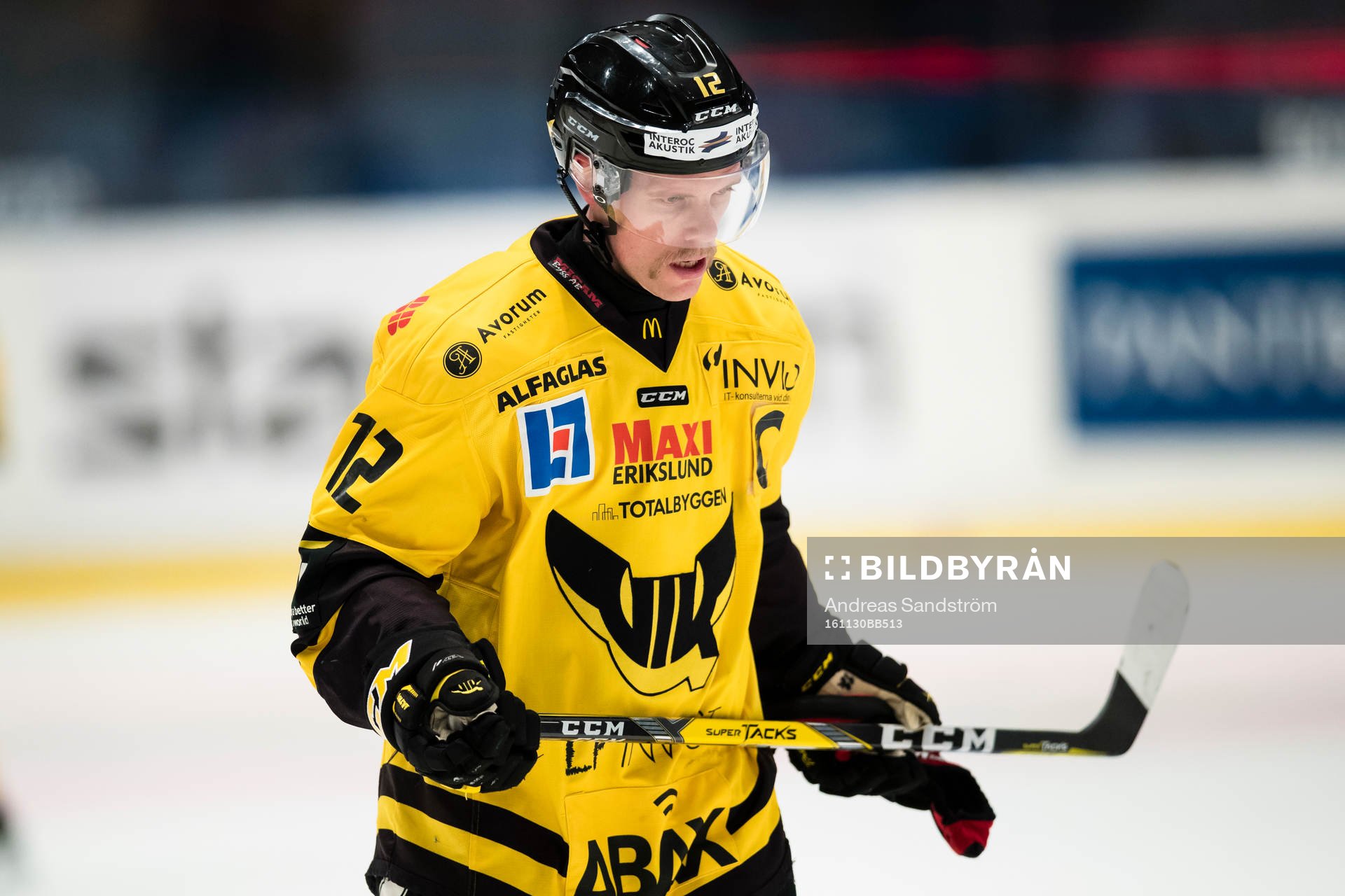 Västerås Fredrik Johansson ser deppig ut
