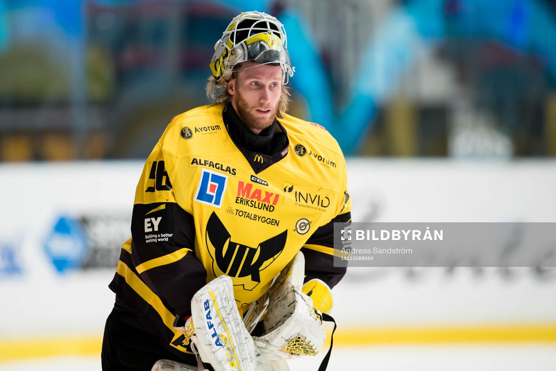 Västerås målvakt Marcus Dahlbom