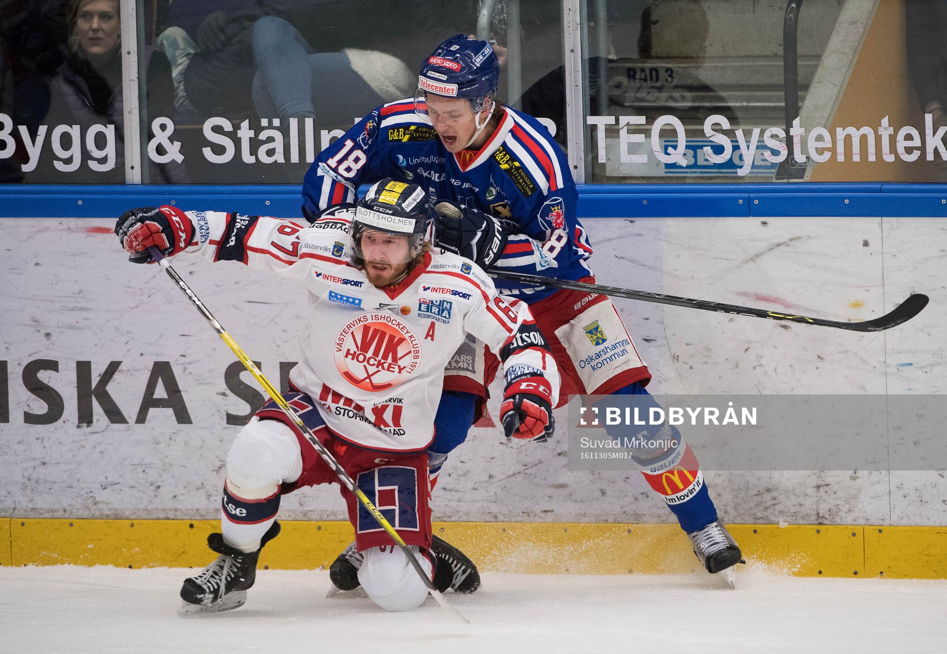 Västerviks Emil Georgsson och Oskarshamns Kristoffer