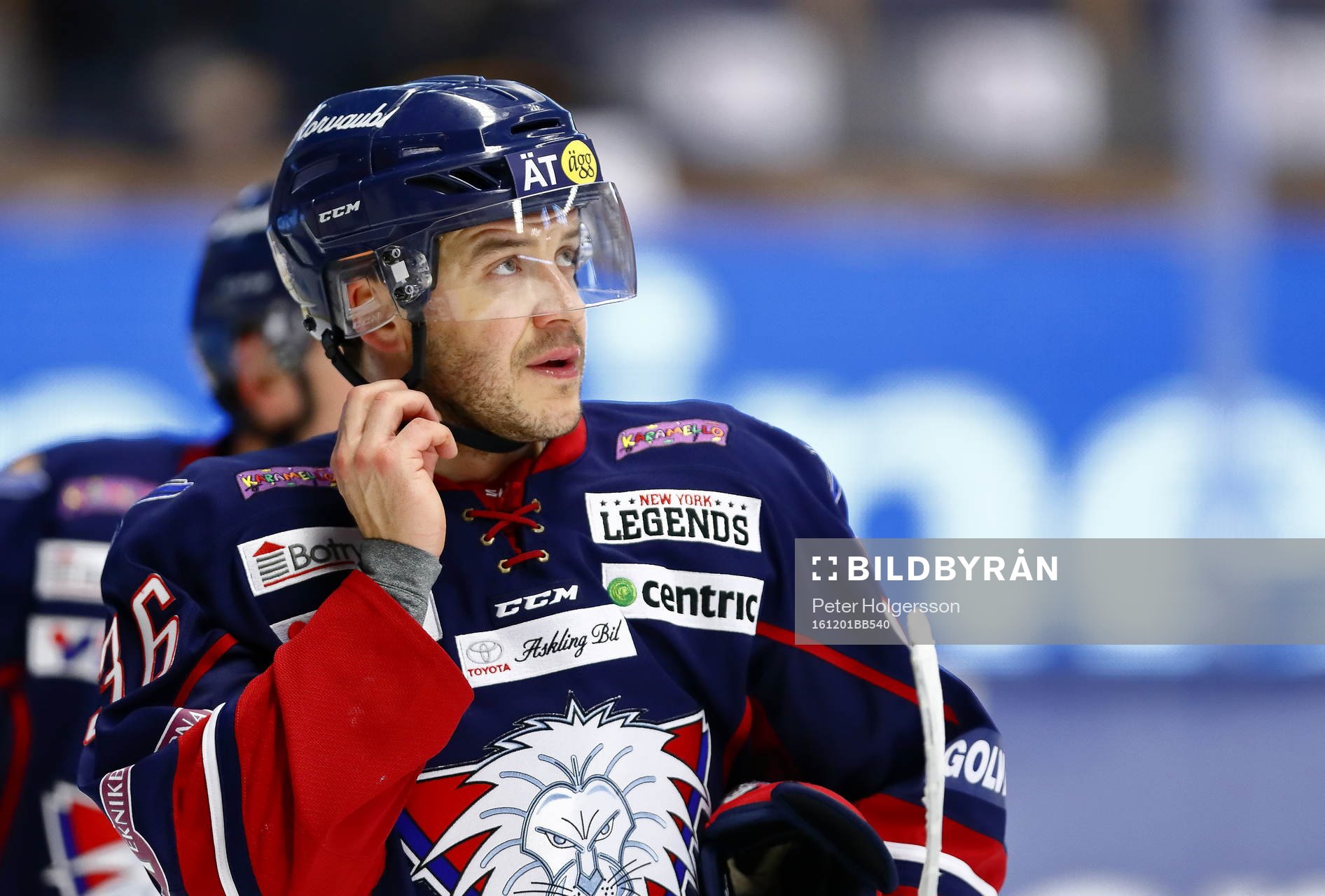 XXX under ishockeymatchen i SHL mellan Linköping och