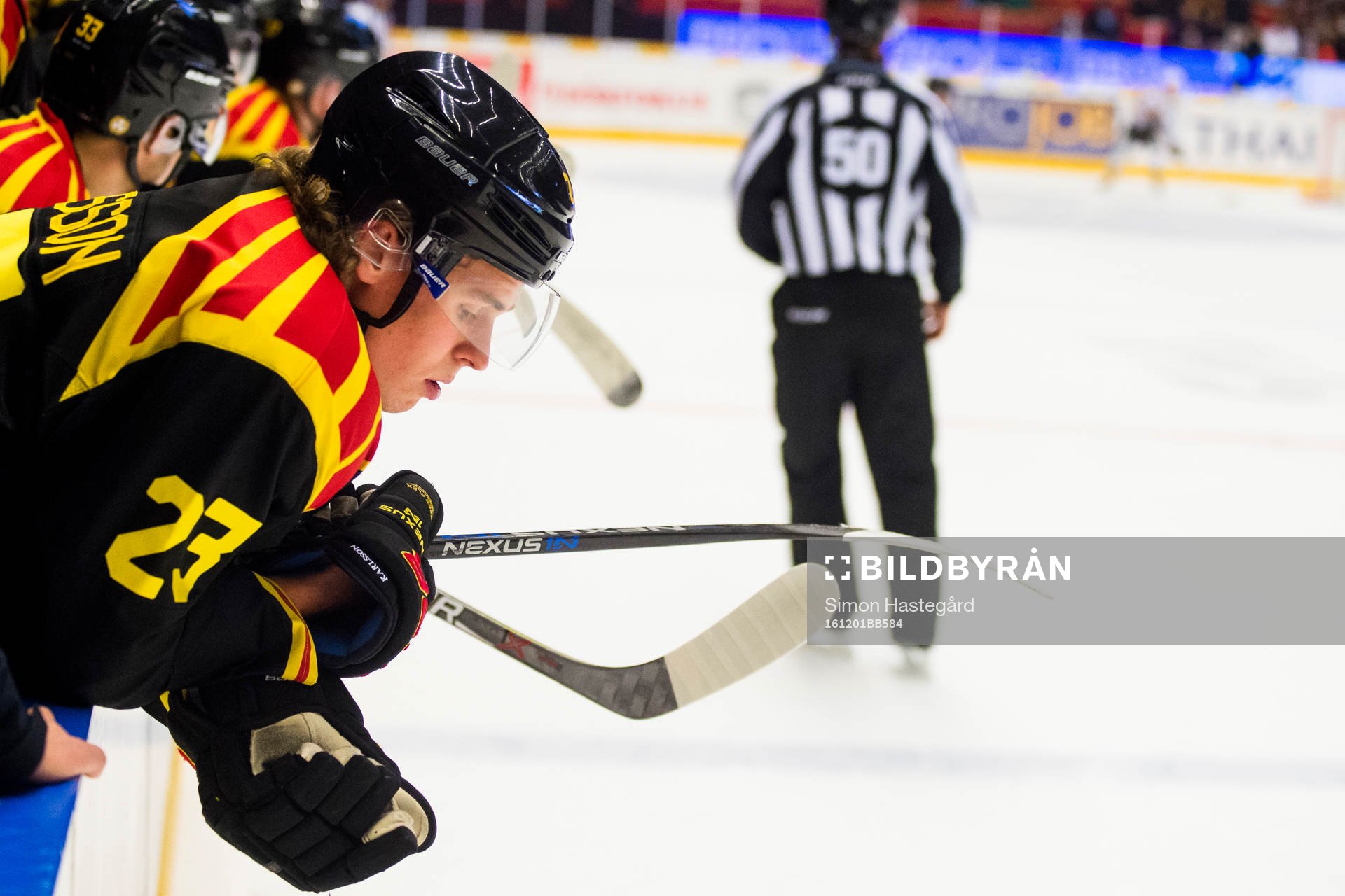 Brynäs Lucas Carlsson deppar