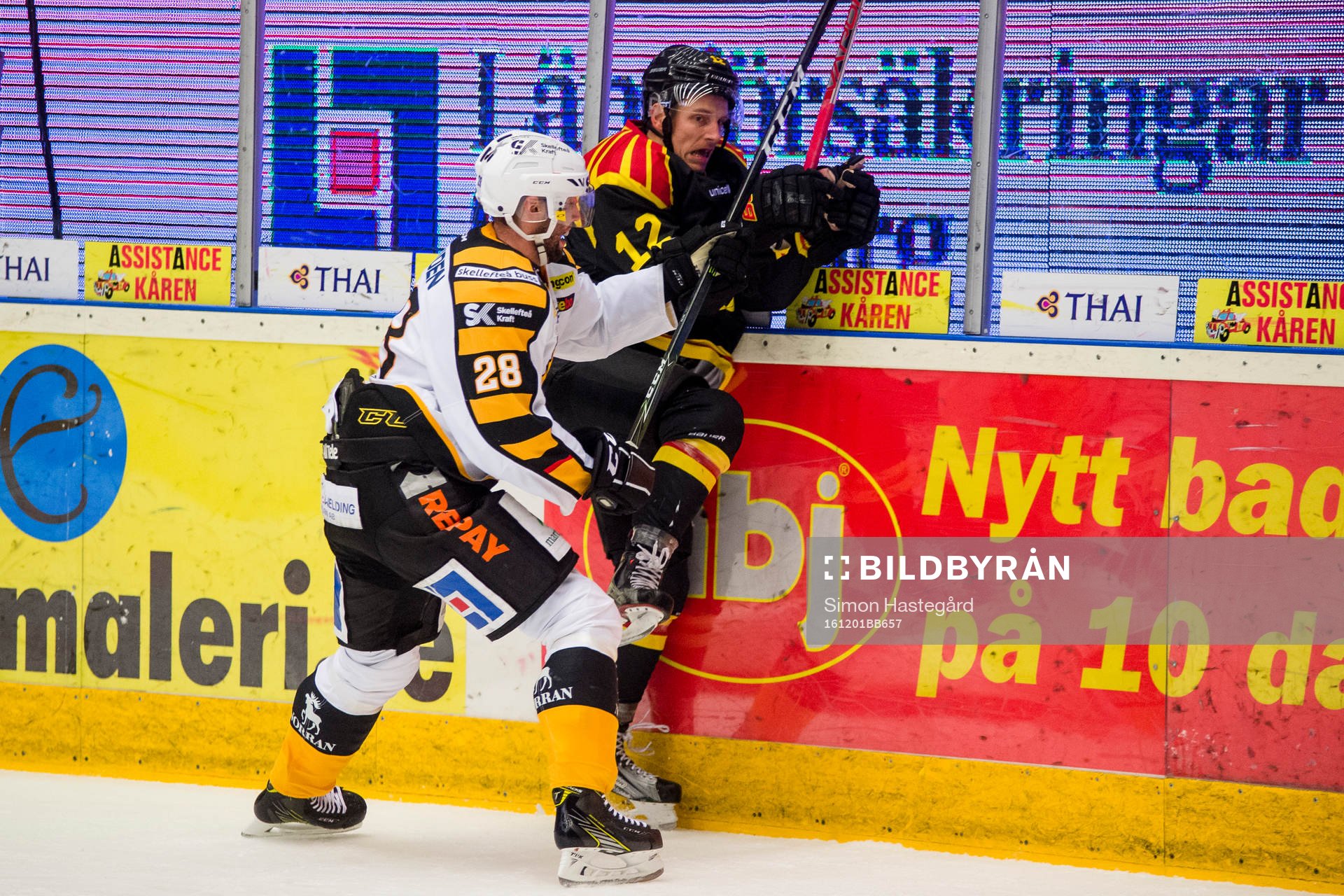 Skellefteås Johan Alm och Brynäs Gustaf Thorell