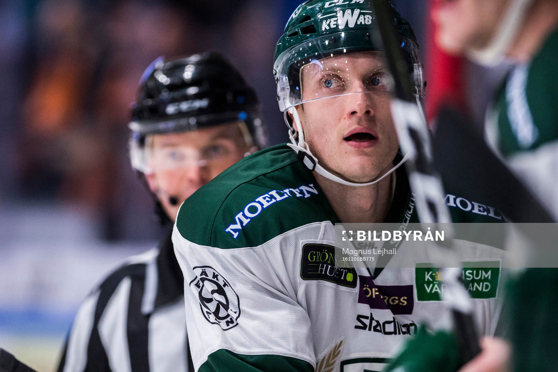 Färjestads Johan Ryno deppar