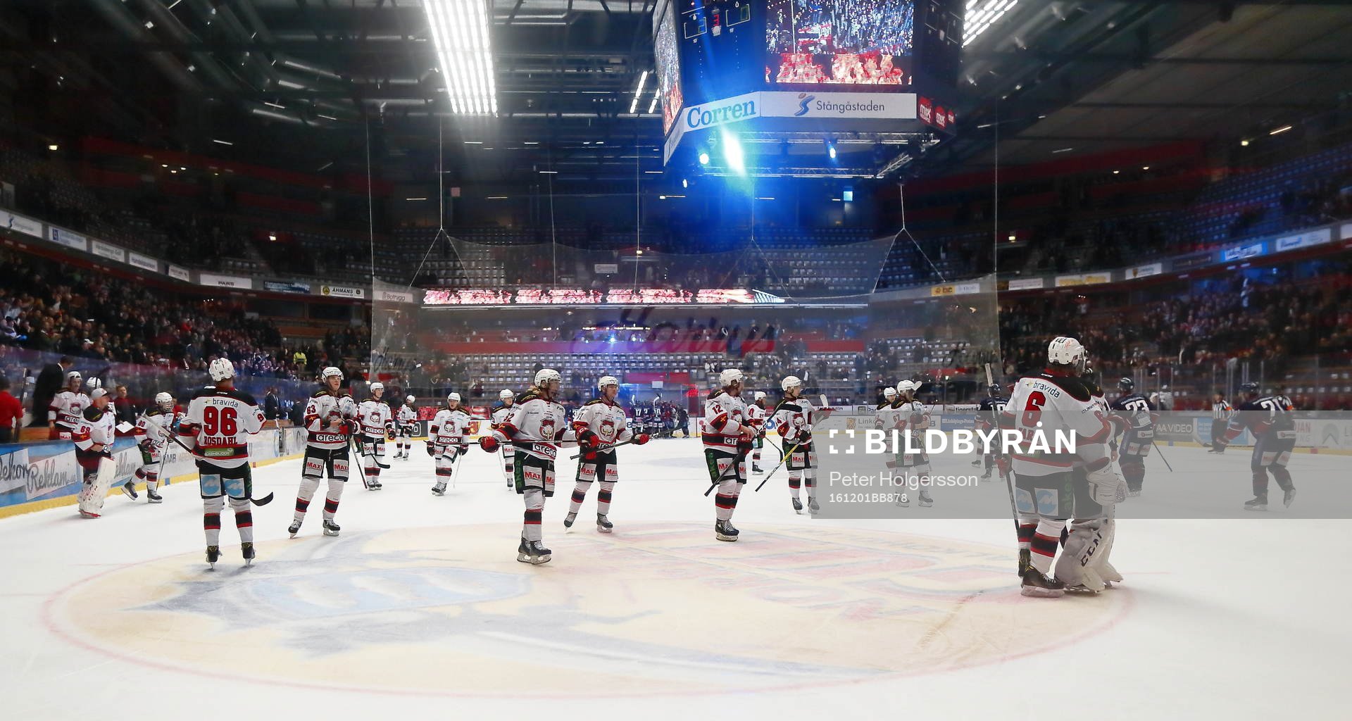 Malmö Redhawks spelare deppar