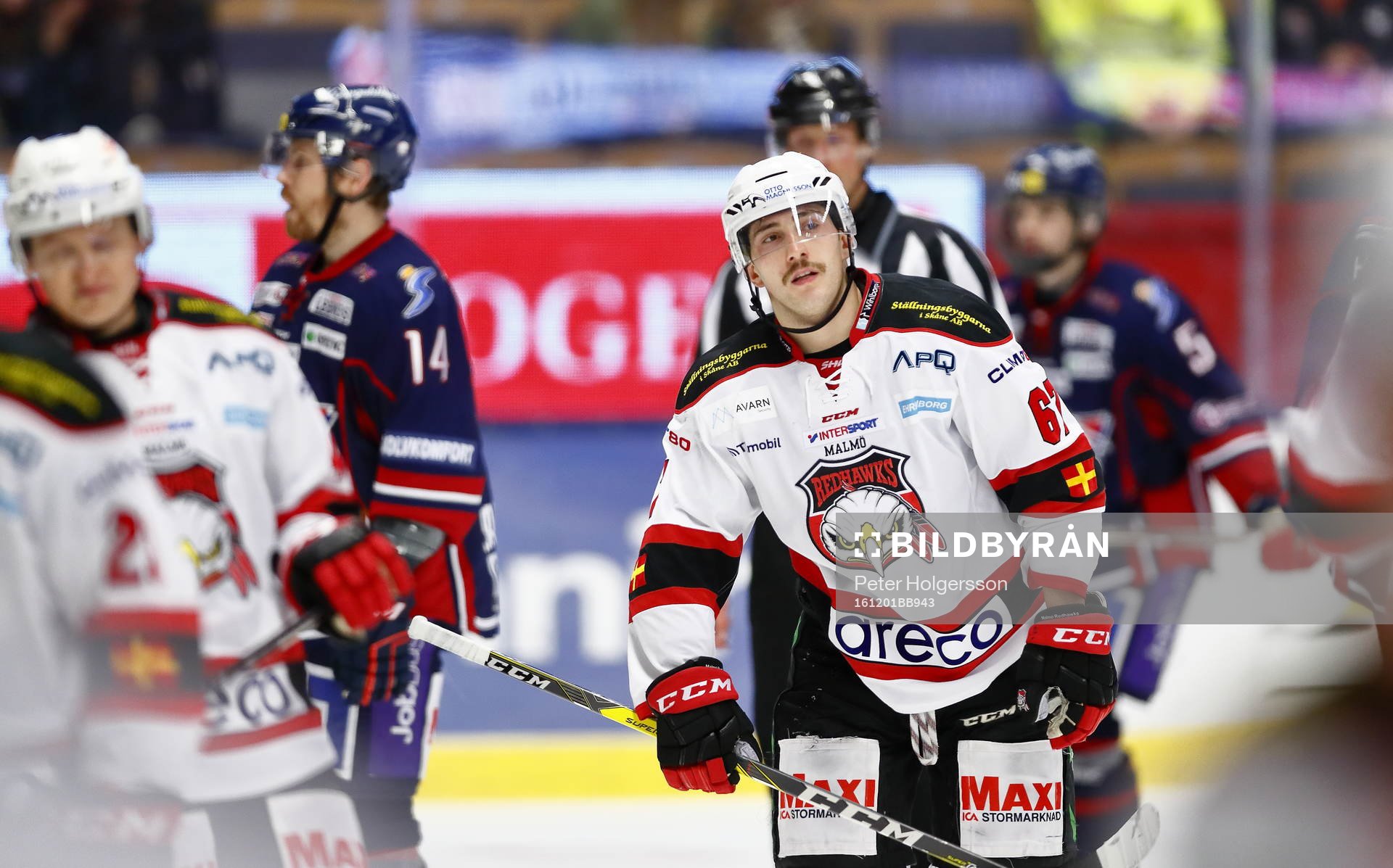 Malmö Redhawks Konstantin Komarek deppar