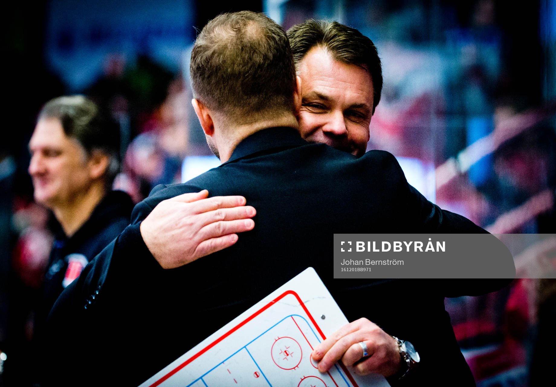 Örebros tränare Johan Tornberg och tränare Lars Ivarsson
