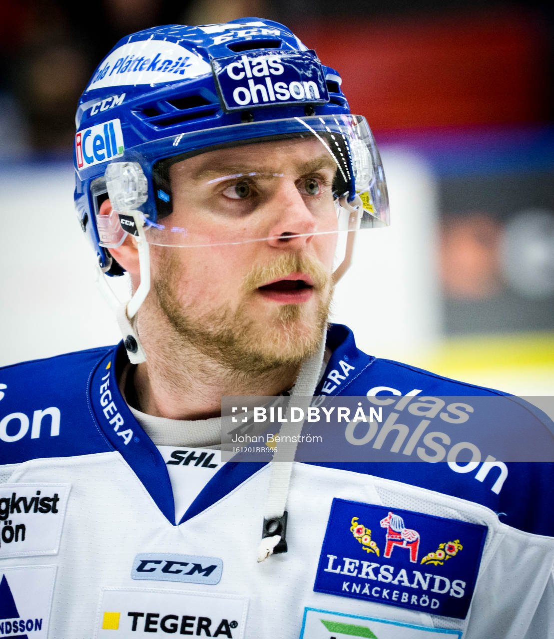 Leksands Nichlas Torp är arg