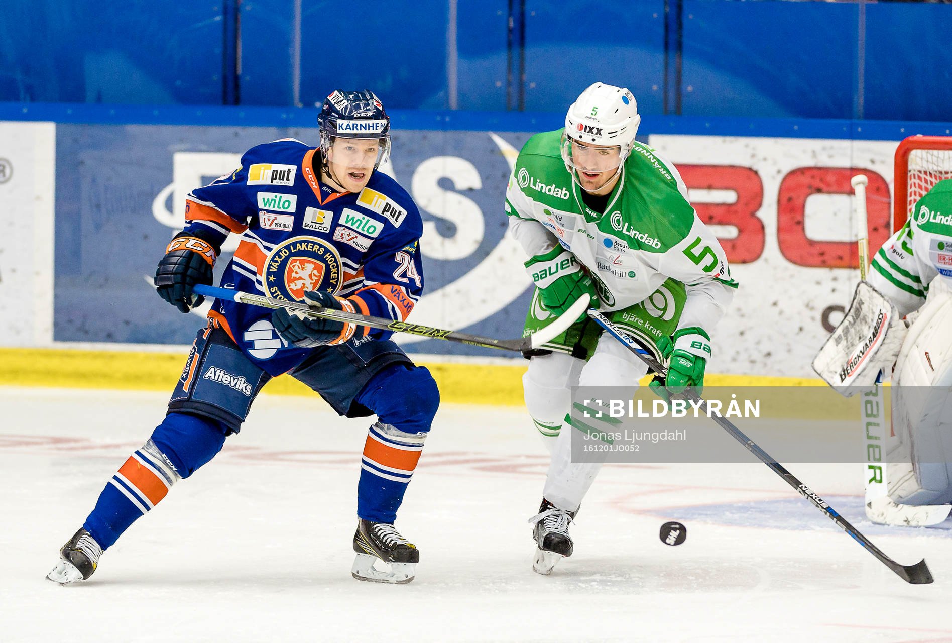 Växjös Joakim Hillding och Rögles Alen Bibic