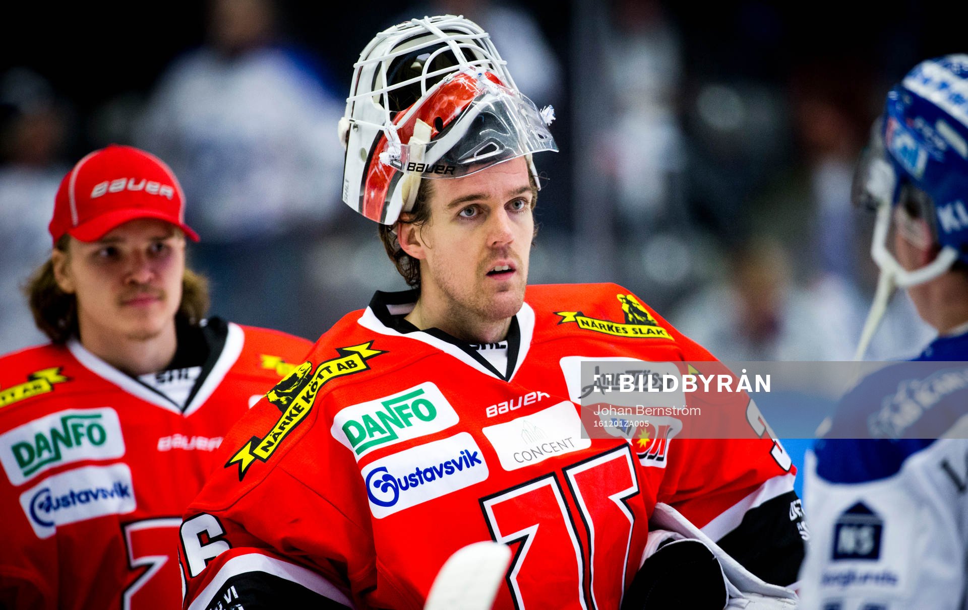 Örebros målvakt Axel Brage