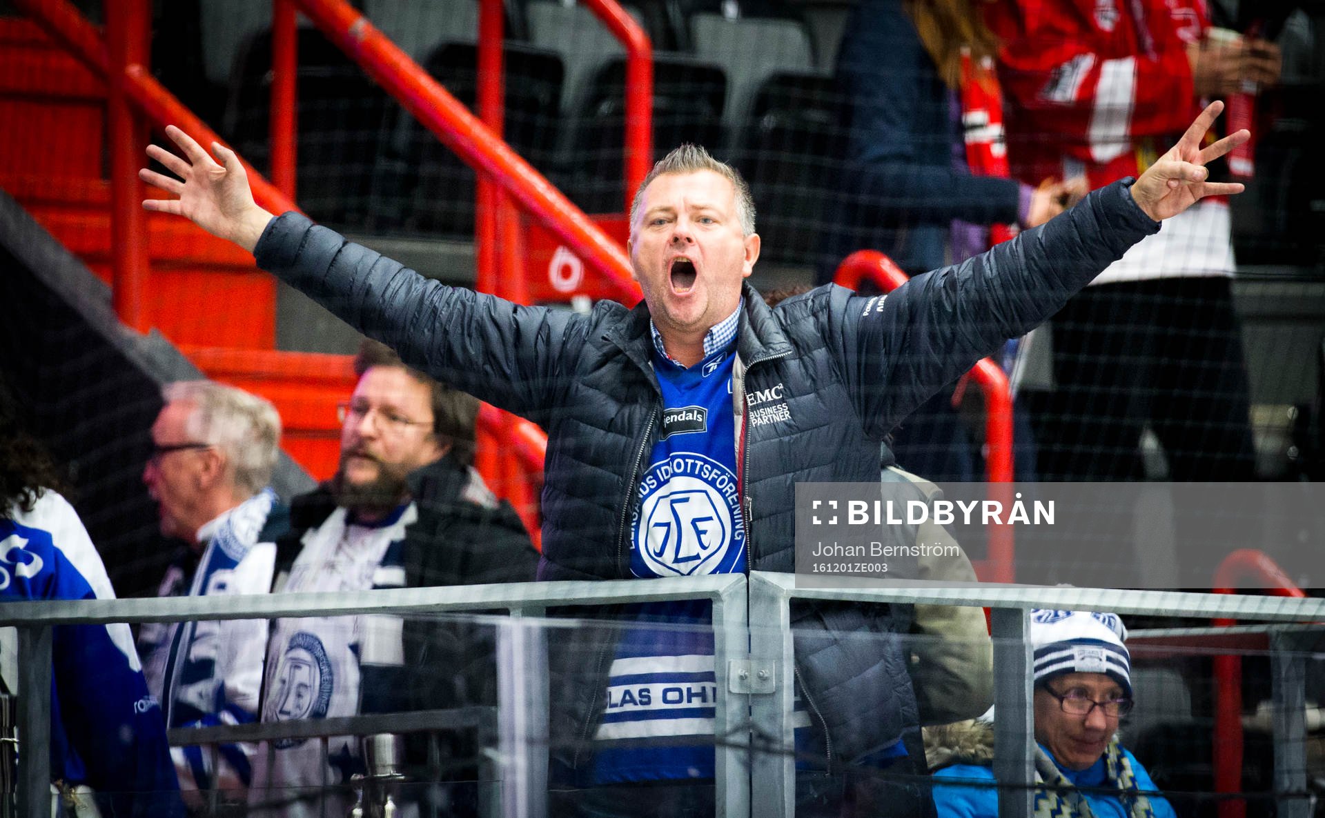Leksandssupporter är arg