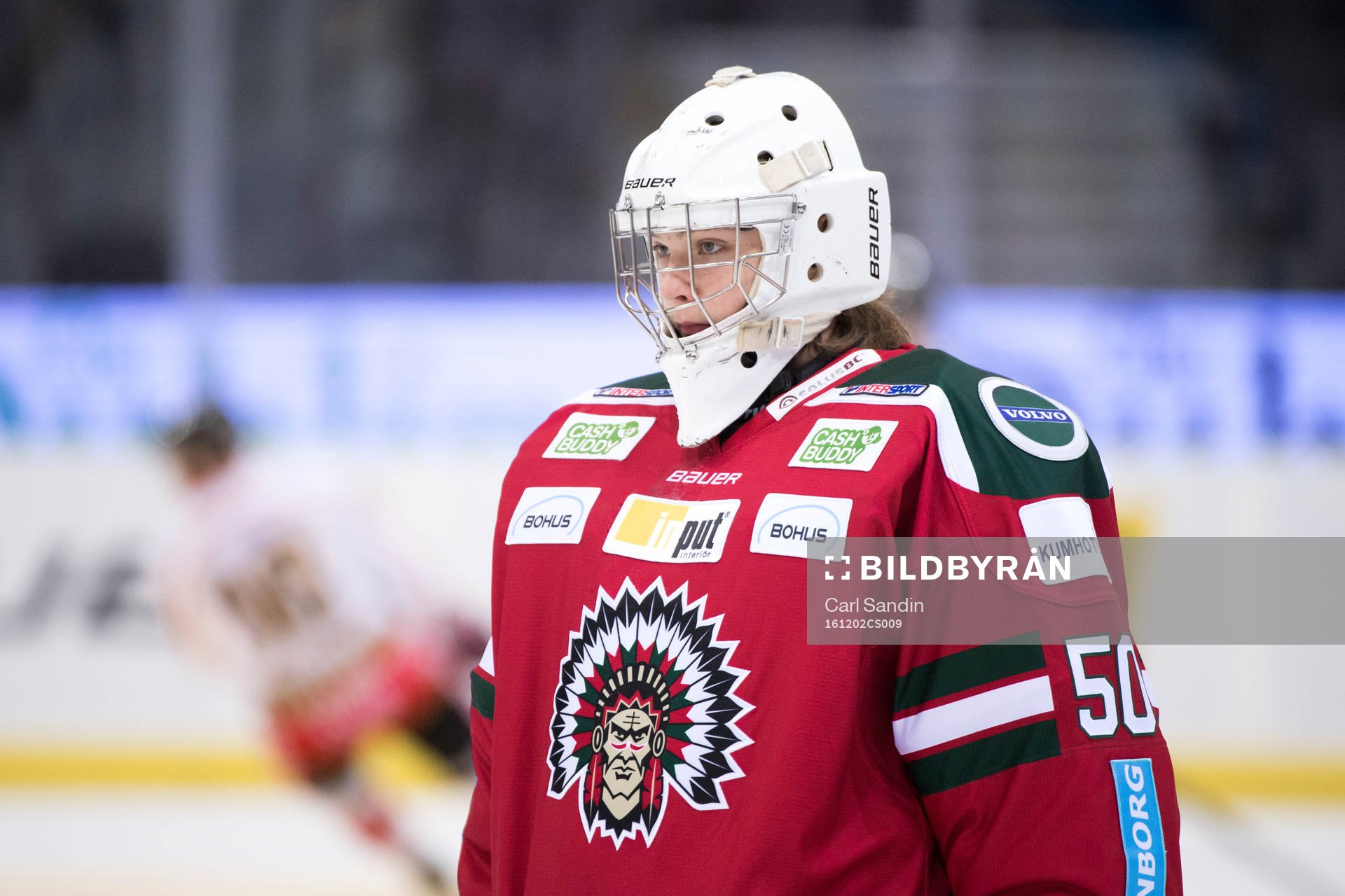 Frölundas målvakt Arvid Söderblom