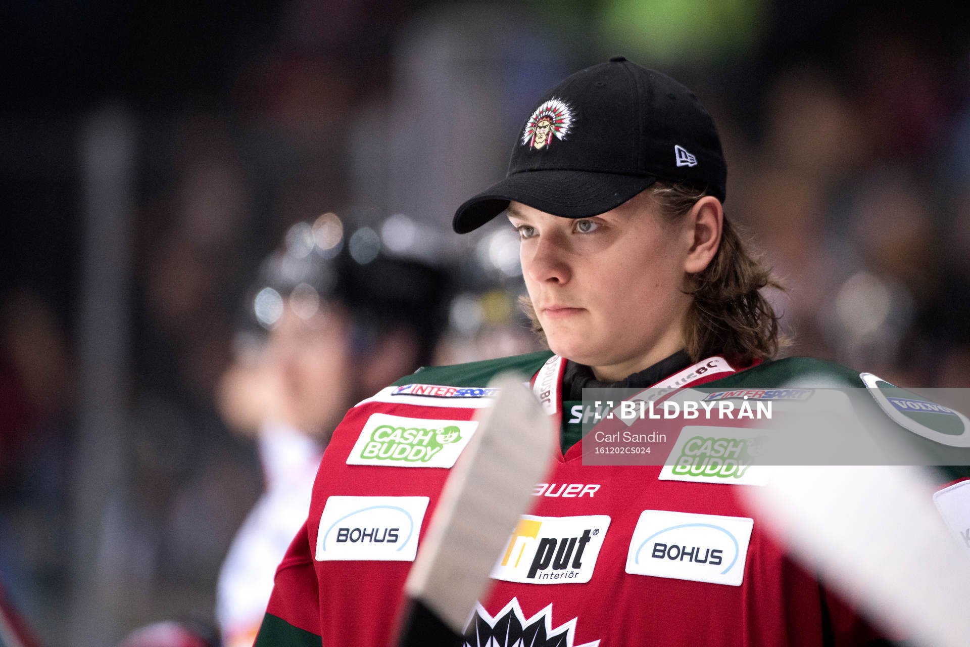 Frölundas målvakt Arvid Söderblom