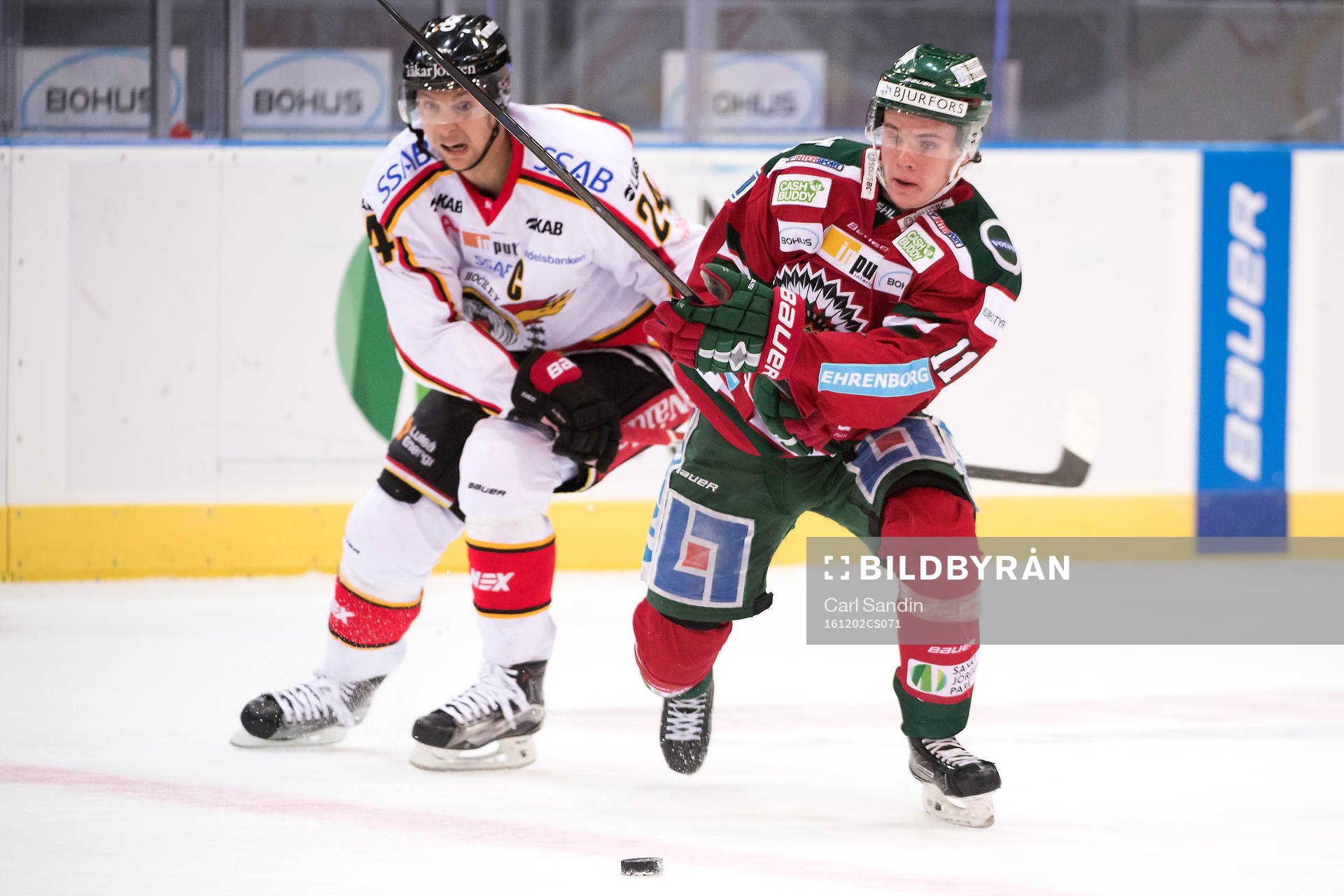 Luleås Johan Harju och Frölundas Victor Olofsson